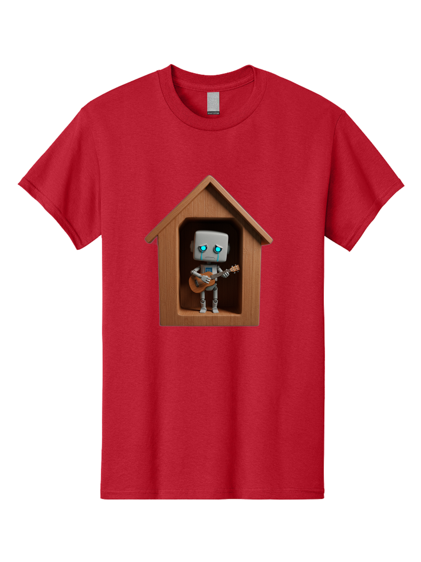 Robot-In-Dog-House Men'S Graphic Tee, 100% Cotton, Comfortable Casual Summer Wear, Machine Washable, Vintage Camera, Old Camera, Antique Camera, Black Camera, Classic Photography, Photography Equipment, Nostalgic Device, Film Camera, Bao805 3