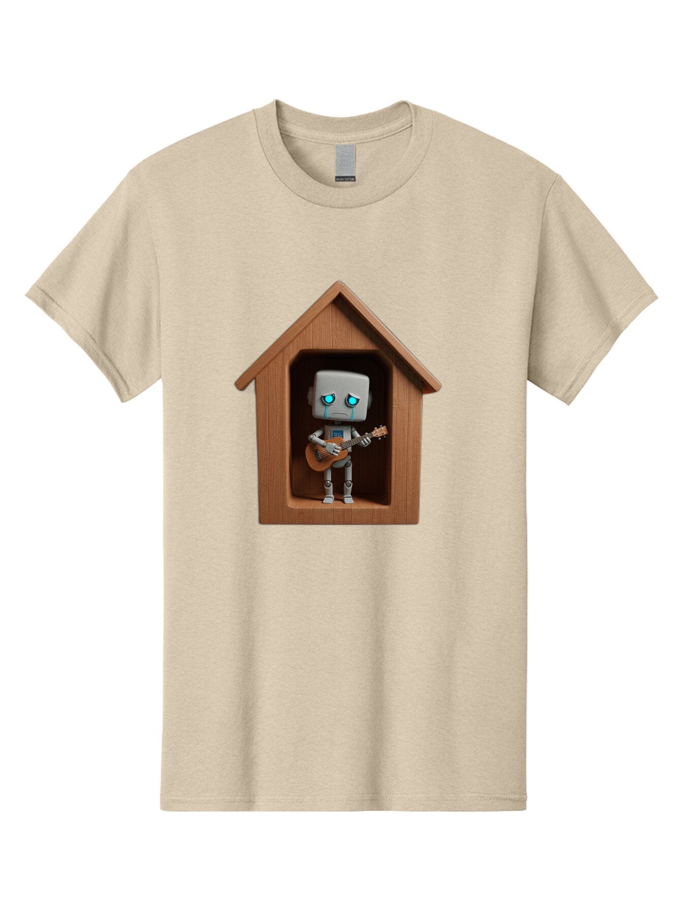 Robot-In-Dog-House Men'S Graphic Tee, 100% Cotton, Comfortable Casual Summer Wear, Machine Washable, Vintage Camera, Old Camera, Antique Camera, Black Camera, Classic Photography, Photography Equipment, Nostalgic Device, Film Camera, Bao805