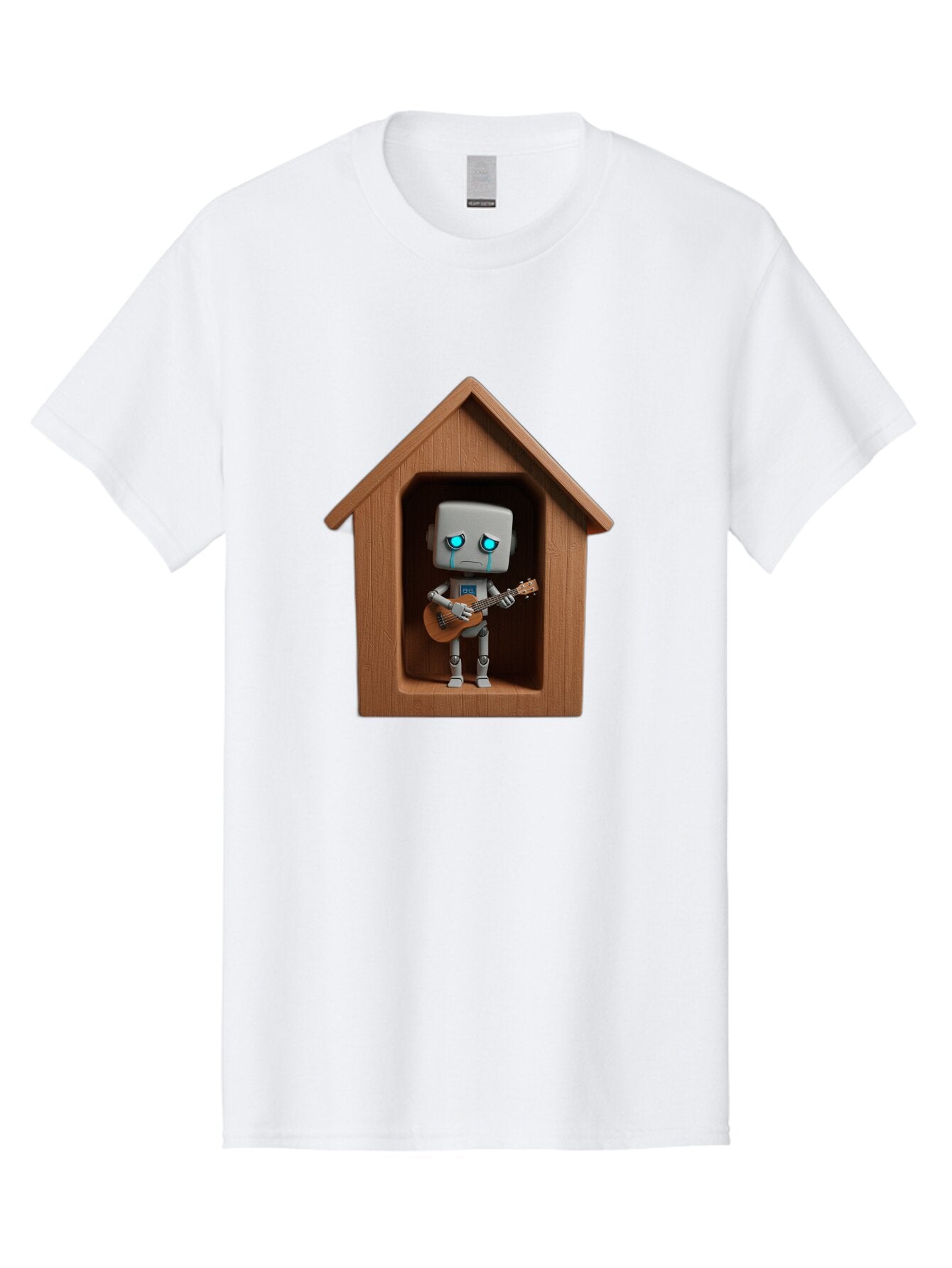 Robot-In-Dog-House Men'S Graphic Tee, 100% Cotton, Comfortable Casual Summer Wear, Machine Washable, Vintage Camera, Old Camera, Antique Camera, Black Camera, Classic Photography, Photography Equipment, Nostalgic Device, Film Camera, Bao805 13