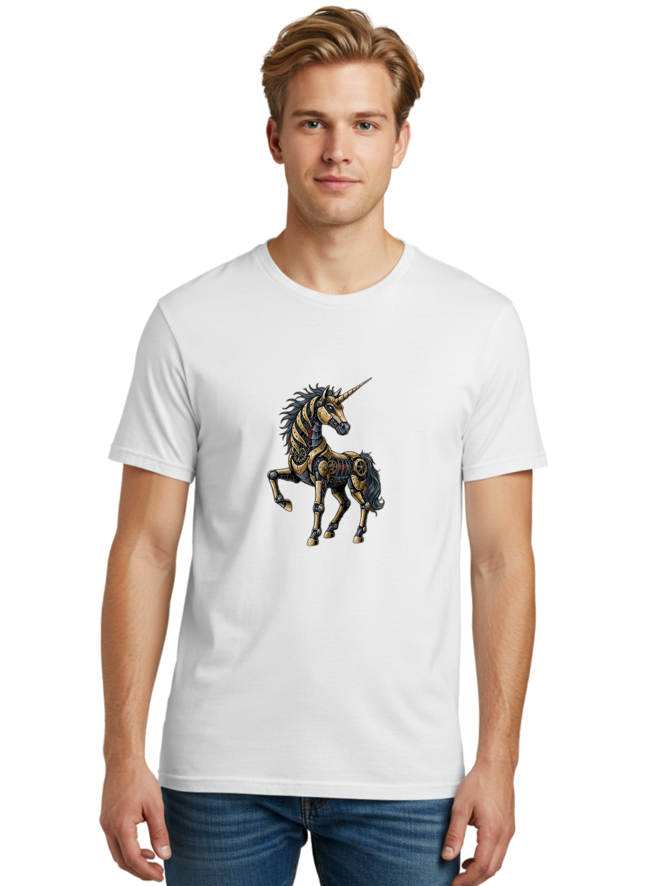 Robotic-Unicorn Men'S Graphic Tee, 100% Cotton, Comfortable Casual Summer Wear, Machine Washable, Vintage Camera, Old Camera, Antique Camera, Black Camera, Classic Photography, Photography Equipment, Nostalgic Device, Film Camera, Camera Art Bao807 20