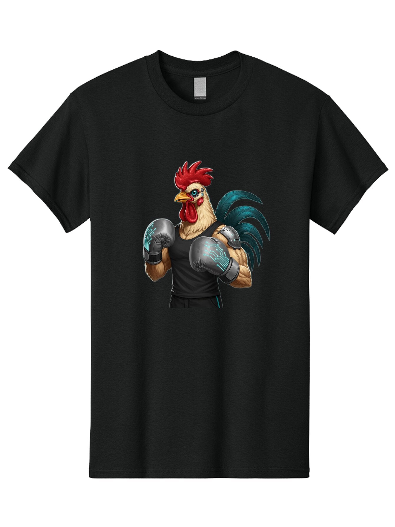 Rooster-Boxer-1 Men'S Graphic Tee, 100% Cotton, Comfortable Casual Summer Wear, Machine Washable, Vintage Camera, Old Camera, Antique Camera, Black Camera, Classic Photography, Photography Equipment, Nostalgic Device, Film Camera, Camera Art Bao811 3