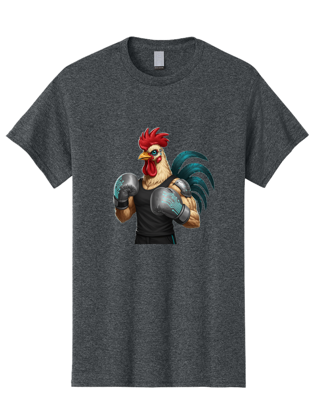 Rooster-Boxer-1 Men'S Graphic Tee, 100% Cotton, Comfortable Casual Summer Wear, Machine Washable, Vintage Camera, Old Camera, Antique Camera, Black Camera, Classic Photography, Photography Equipment, Nostalgic Device, Film Camera, Camera Art Bao811 11