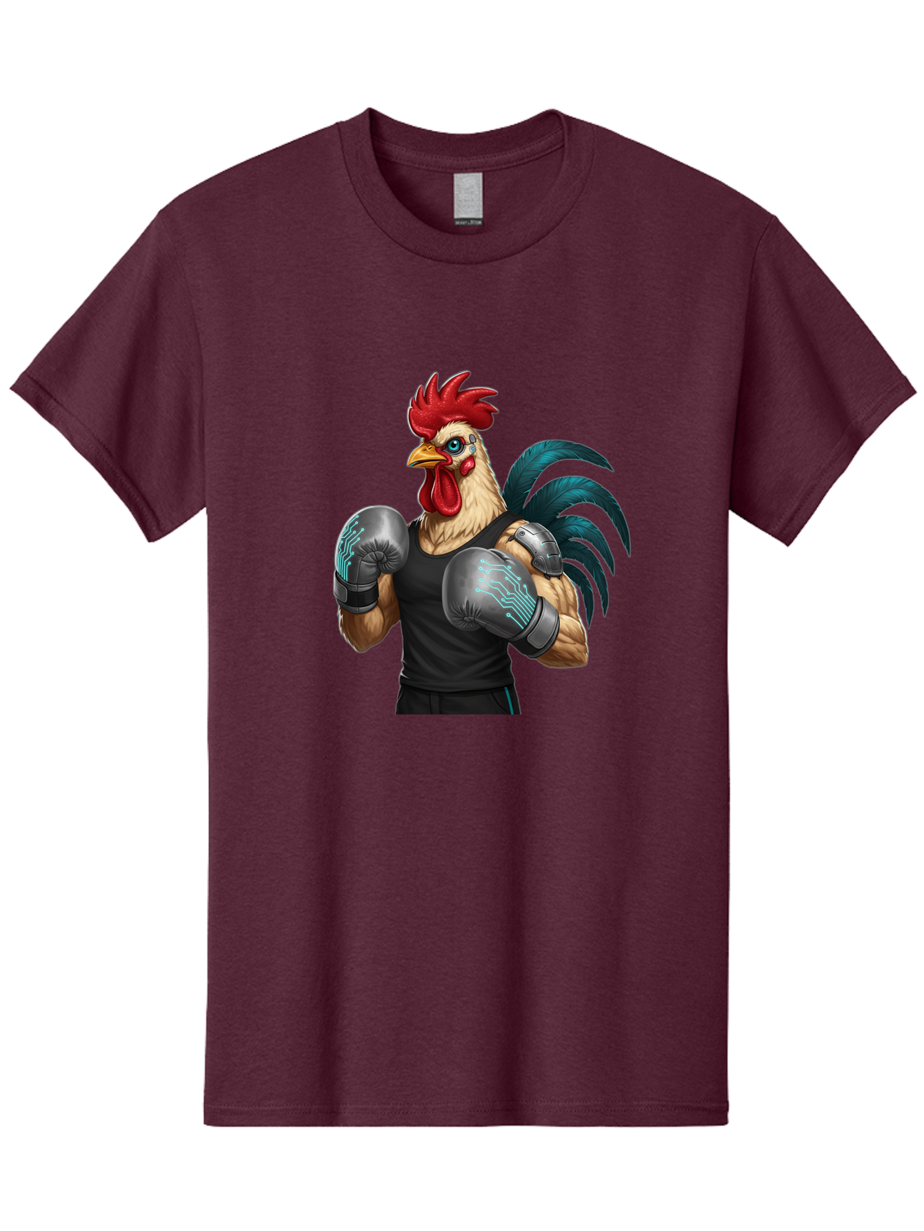 Rooster-Boxer-1 Men'S Graphic Tee, 100% Cotton, Comfortable Casual Summer Wear, Machine Washable, Vintage Camera, Old Camera, Antique Camera, Black Camera, Classic Photography, Photography Equipment, Nostalgic Device, Film Camera, Camera Art Bao811 14