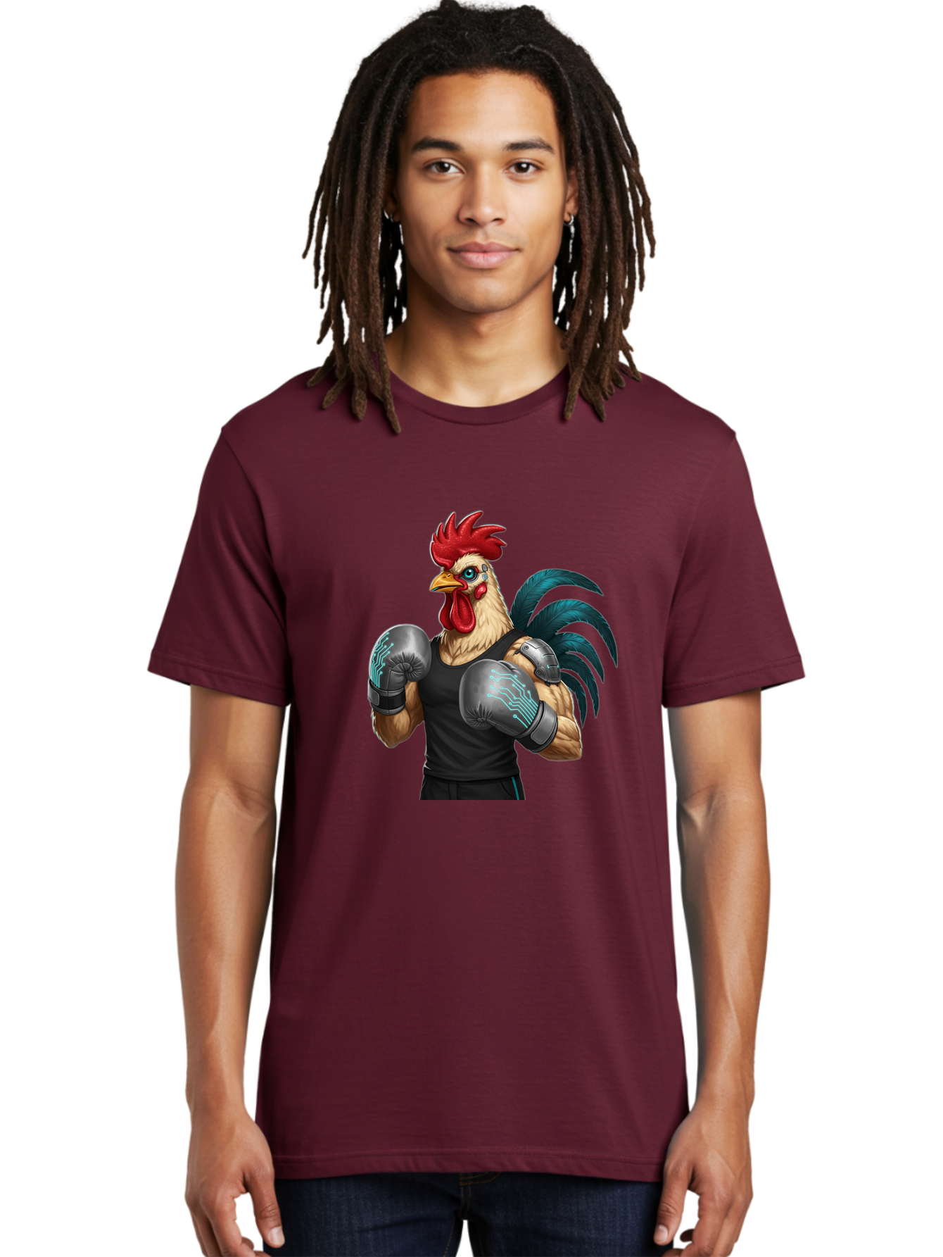 Rooster-Boxer-1 Men'S Graphic Tee, 100% Cotton, Comfortable Casual Summer Wear, Machine Washable, Vintage Camera, Old Camera, Antique Camera, Black Camera, Classic Photography, Photography Equipment, Nostalgic Device, Film Camera, Camera Art Bao811 29