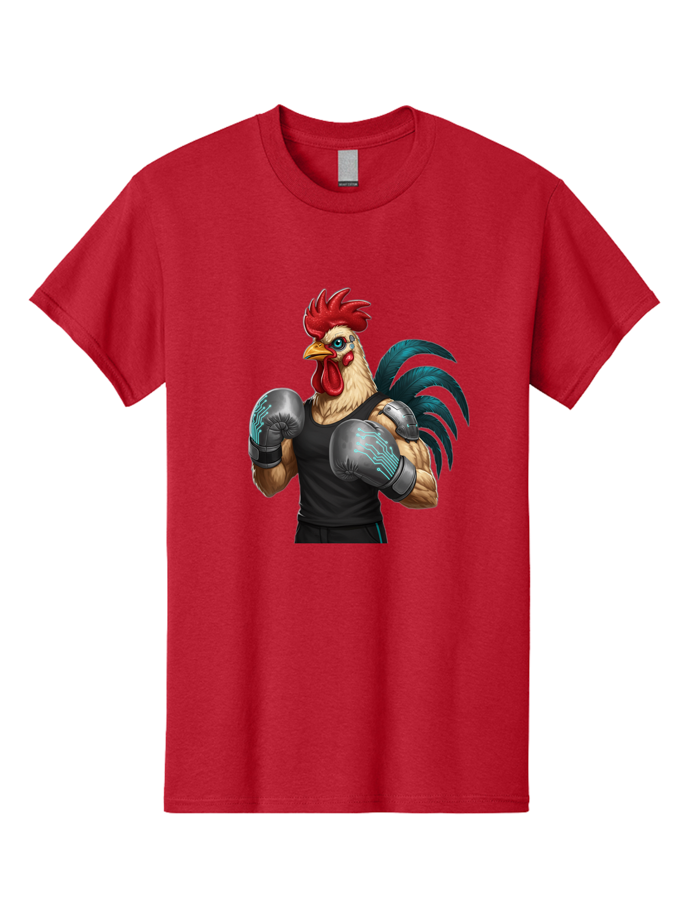 Rooster-Boxer-1 Men'S Graphic Tee, 100% Cotton, Comfortable Casual Summer Wear, Machine Washable, Vintage Camera, Old Camera, Antique Camera, Black Camera, Classic Photography, Photography Equipment, Nostalgic Device, Film Camera, Camera Art Bao811
