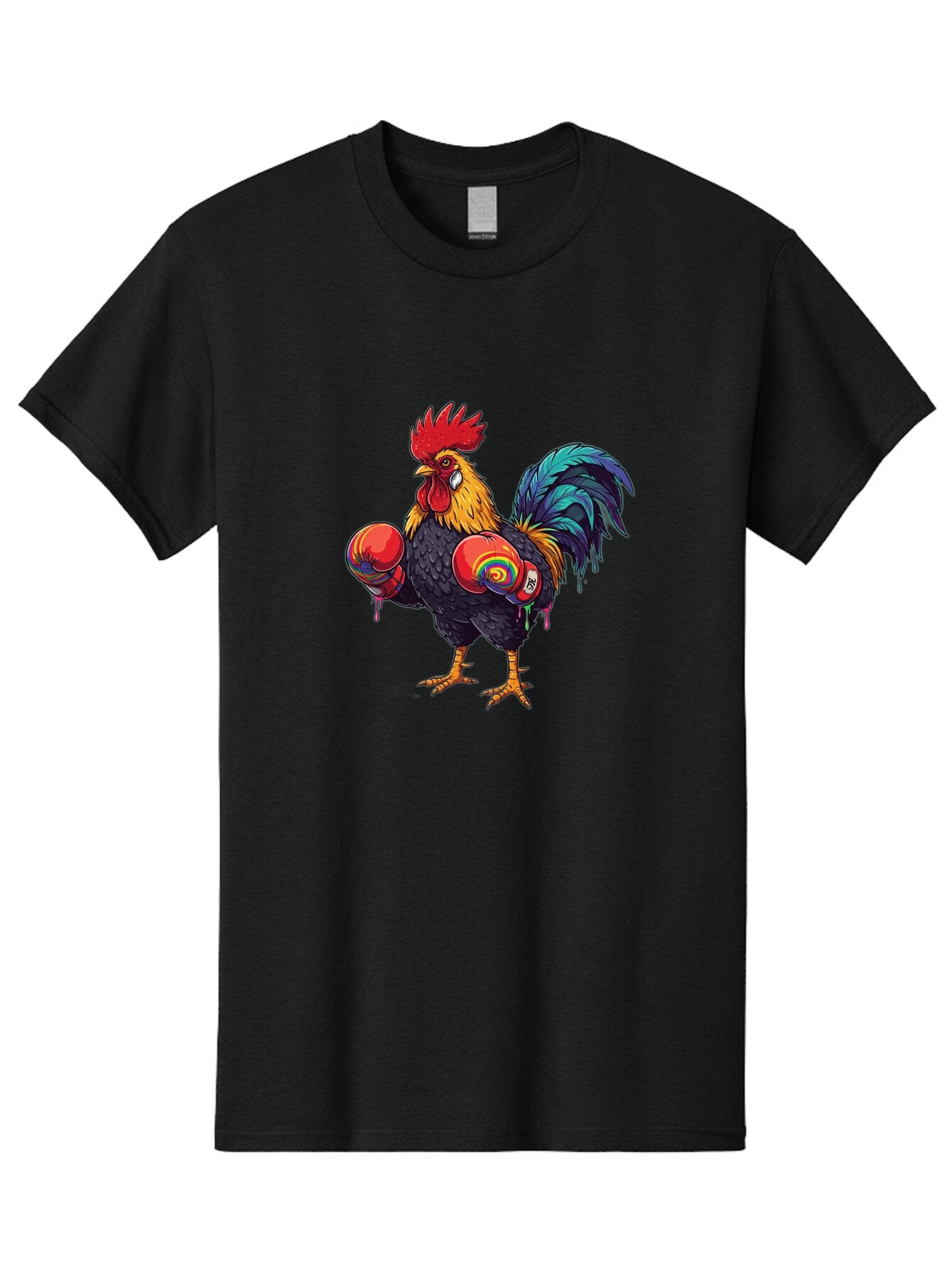 Rooster-Boxer Men'S Graphic Tee, 100% Cotton, Comfortable Casual Summer Wear, Machine Washable, Vintage Camera, Old Camera, Antique Camera, Black Camera, Classic Photography, Photography Equipment, Nostalgic Device, Film Camera, Camera Art Bao812