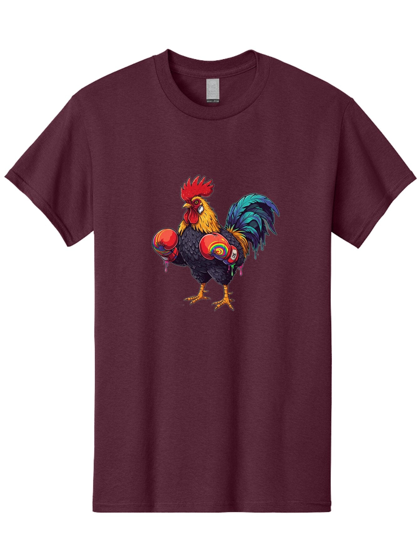 Rooster-Boxer Men'S Graphic Tee, 100% Cotton, Comfortable Casual Summer Wear, Machine Washable, Vintage Camera, Old Camera, Antique Camera, Black Camera, Classic Photography, Photography Equipment, Nostalgic Device, Film Camera, Camera Art Bao812 3