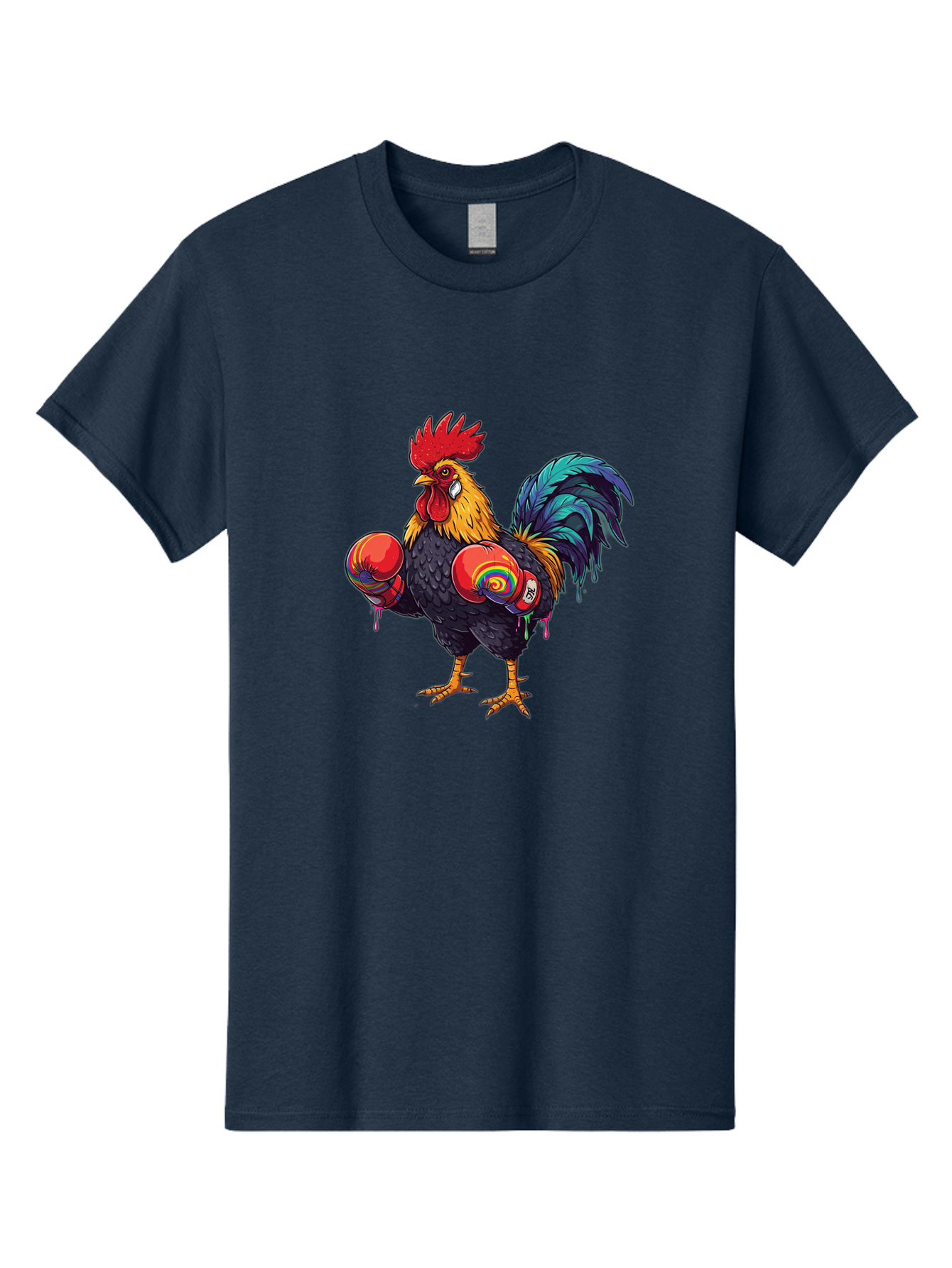 Rooster-Boxer Men'S Graphic Tee, 100% Cotton, Comfortable Casual Summer Wear, Machine Washable, Vintage Camera, Old Camera, Antique Camera, Black Camera, Classic Photography, Photography Equipment, Nostalgic Device, Film Camera, Camera Art Bao812 3