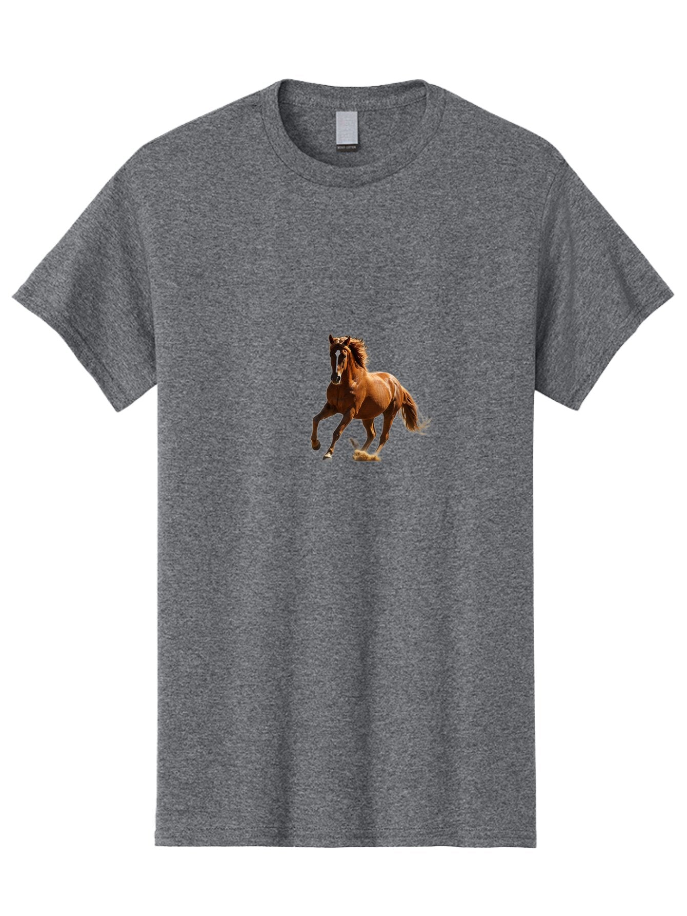 Running-Brown-Horse Men'S Graphic Tee, 100% Cotton, Comfortable Casual Summer Wear, Machine Washable, Vintage Camera, Old Camera, Antique Camera, Black Camera, Classic Photography, Photography Equipment, Nostalgic Device, Film Camera, Bao815 13