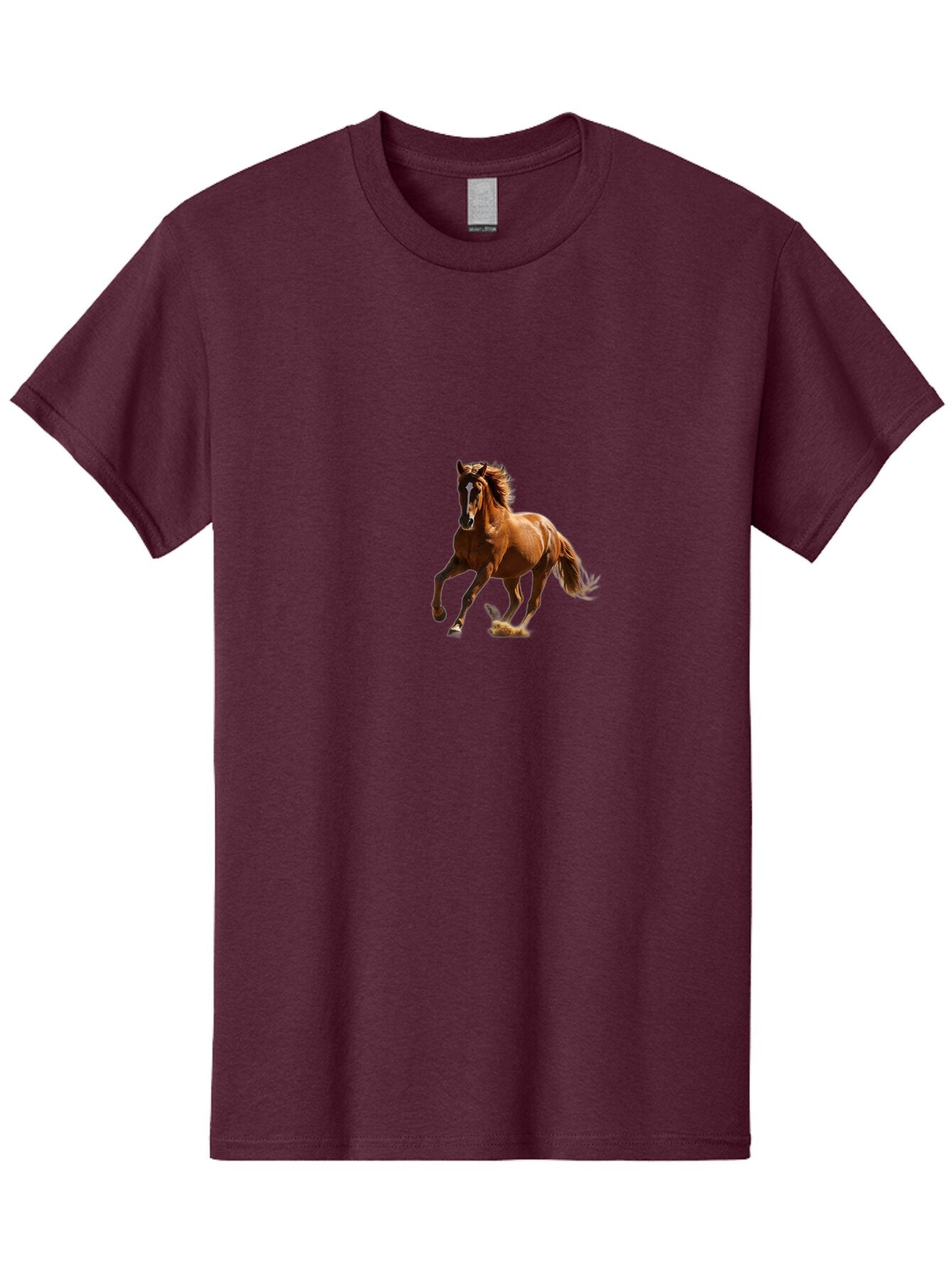 Running-Brown-Horse Men'S Graphic Tee, 100% Cotton, Comfortable Casual Summer Wear, Machine Washable, Vintage Camera, Old Camera, Antique Camera, Black Camera, Classic Photography, Photography Equipment, Nostalgic Device, Film Camera, Bao815 4