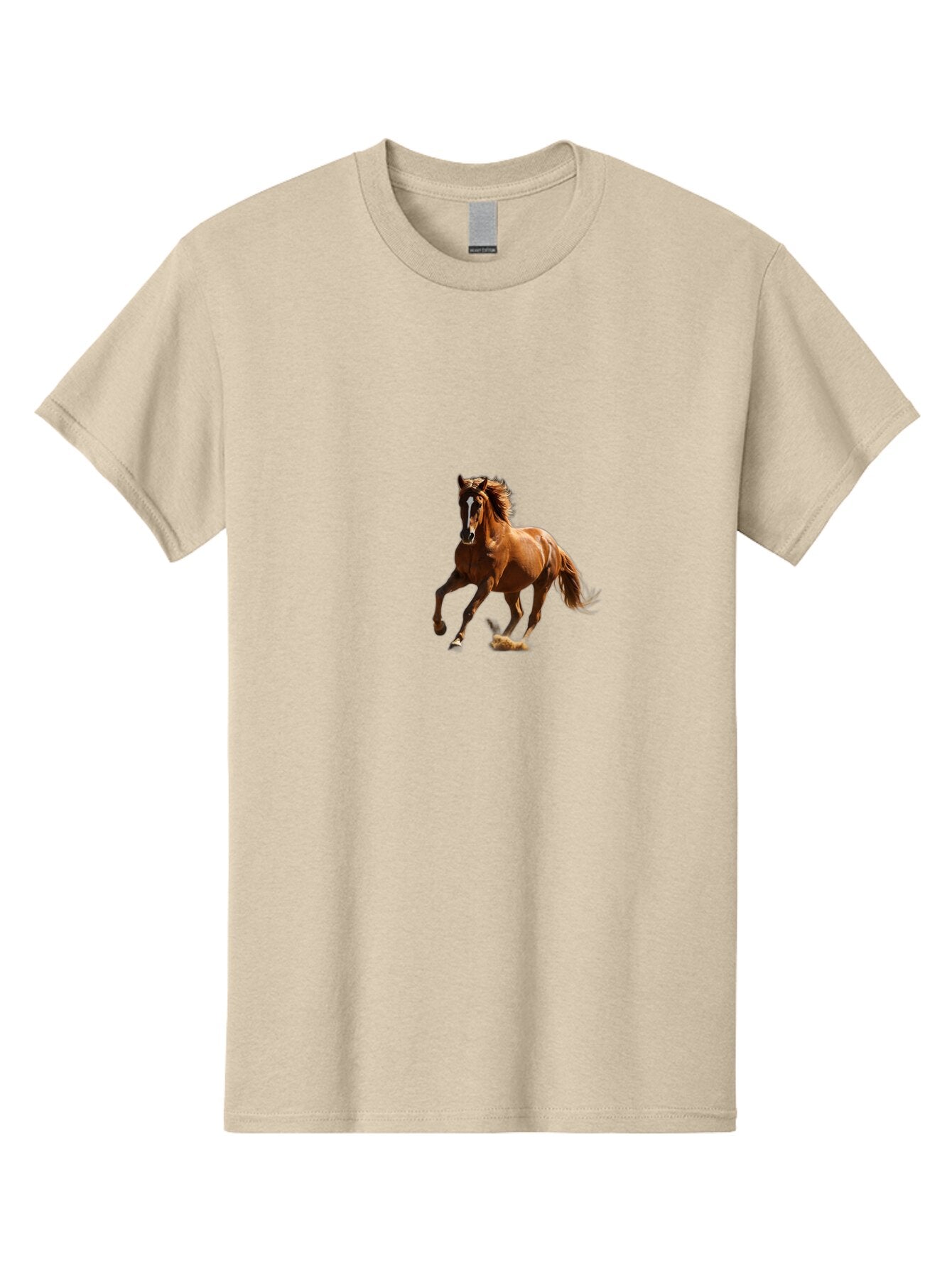 Running-Brown-Horse Men'S Graphic Tee, 100% Cotton, Comfortable Casual Summer Wear, Machine Washable, Vintage Camera, Old Camera, Antique Camera, Black Camera, Classic Photography, Photography Equipment, Nostalgic Device, Film Camera, Bao815