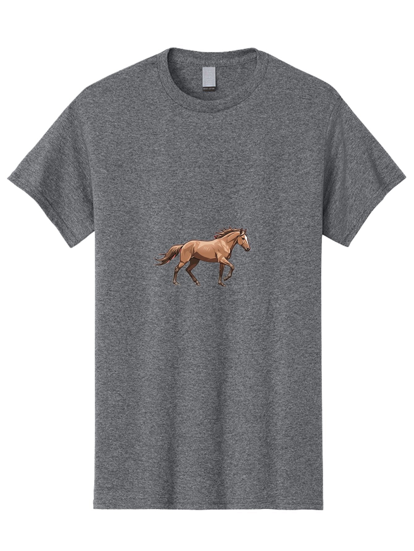 Running-Horse-2 Men'S Graphic Tee, 100% Cotton, Comfortable Casual Summer Wear, Machine Washable, Vintage Camera, Old Camera, Antique Camera, Black Camera, Classic Photography, Photography Equipment, Nostalgic Device, Film Camera, Camera Art Bao817 6