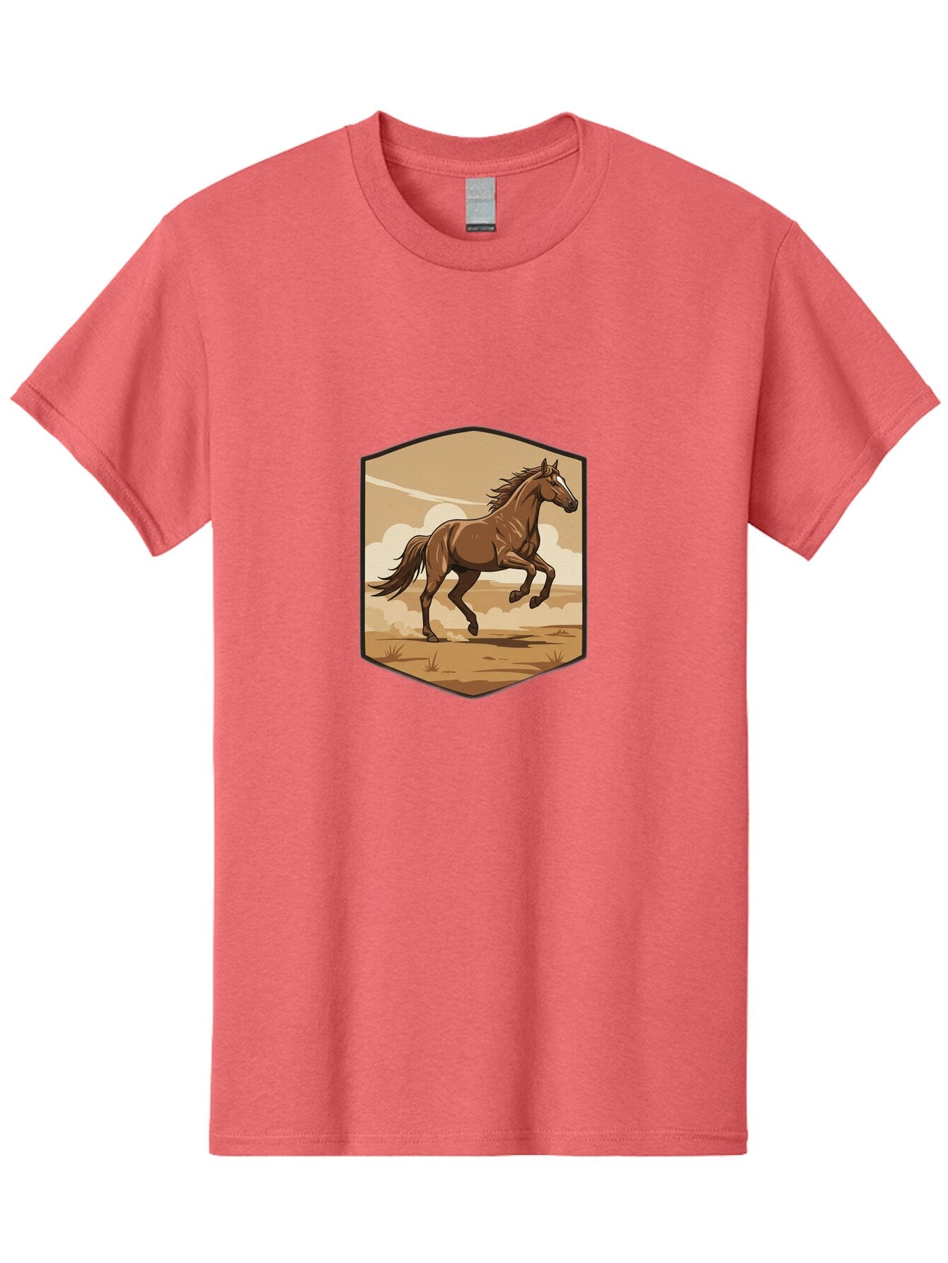 Running-Horse-3 Men'S Graphic Tee, 100% Cotton, Comfortable Casual Summer Wear, Machine Washable, Vintage Camera, Old Camera, Antique Camera, Black Camera, Classic Photography, Photography Equipment, Nostalgic Device, Film Camera, Camera Art Bao818 4