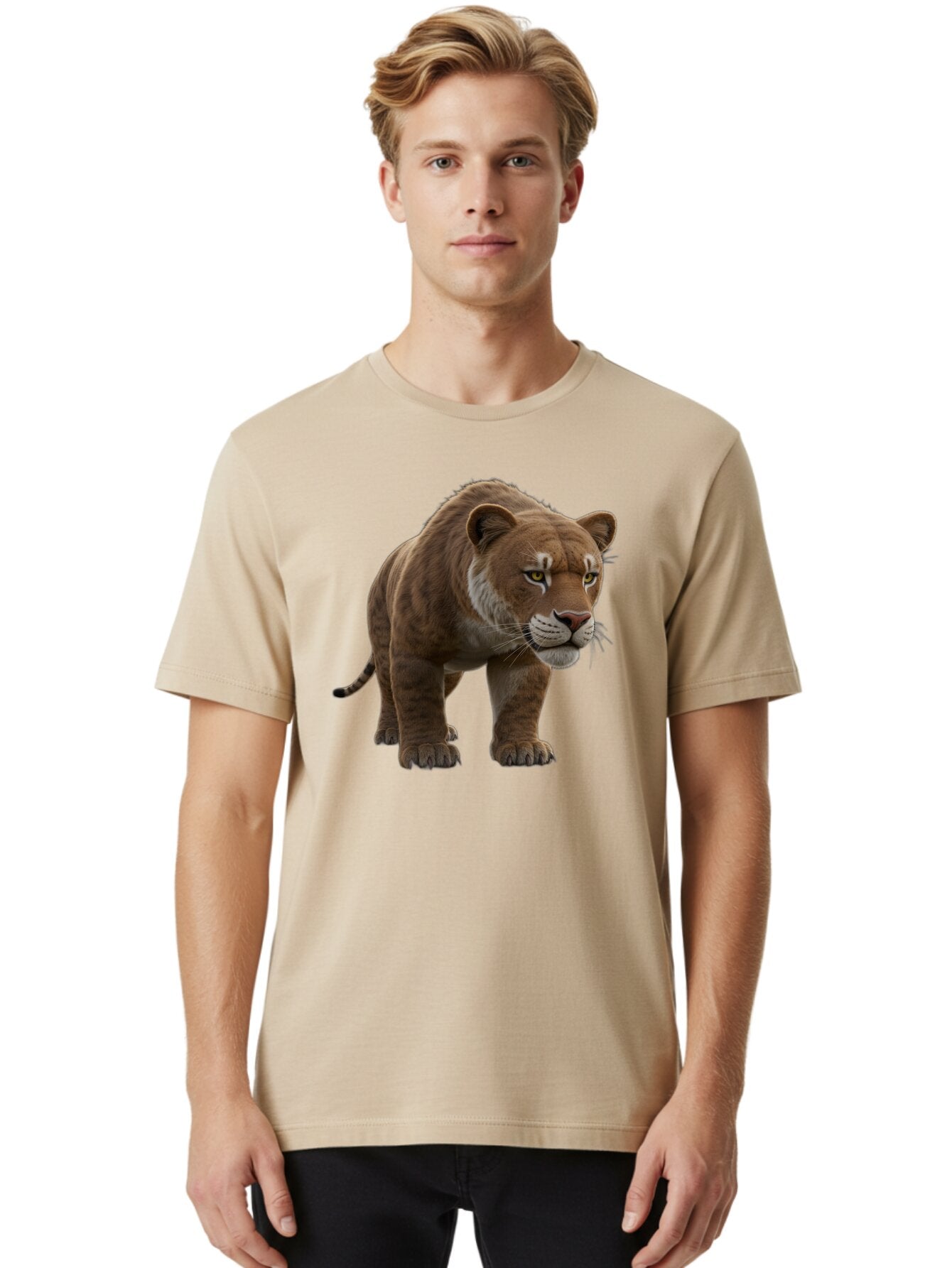 Saber-Tooth-Tiger Men'S Graphic Tee, 100% Cotton, Comfortable Casual Summer Wear, Machine Washable, Vintage Camera, Old Camera, Antique Camera, Black Camera, Classic Photography, Photography Equipment, Nostalgic Device, Film Camera, Camera Art Bao821 25