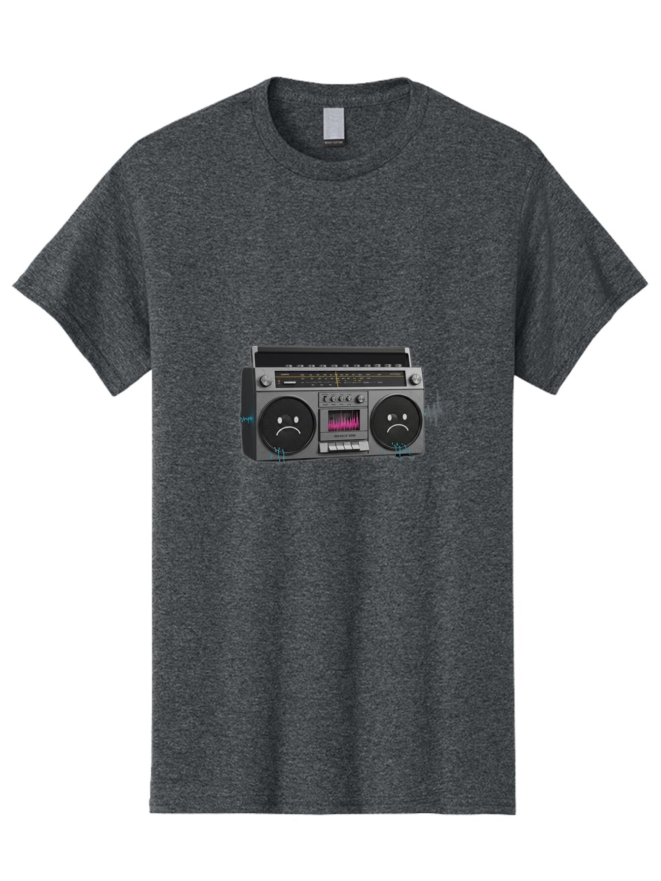 Sad-Boombox Men'S Graphic Tee, 100% Cotton, Comfortable Casual Summer Wear, Machine Washable, Vintage Camera, Old Camera, Antique Camera, Black Camera, Classic Photography, Photography Equipment, Nostalgic Device, Film Camera, Camera Art Bao822