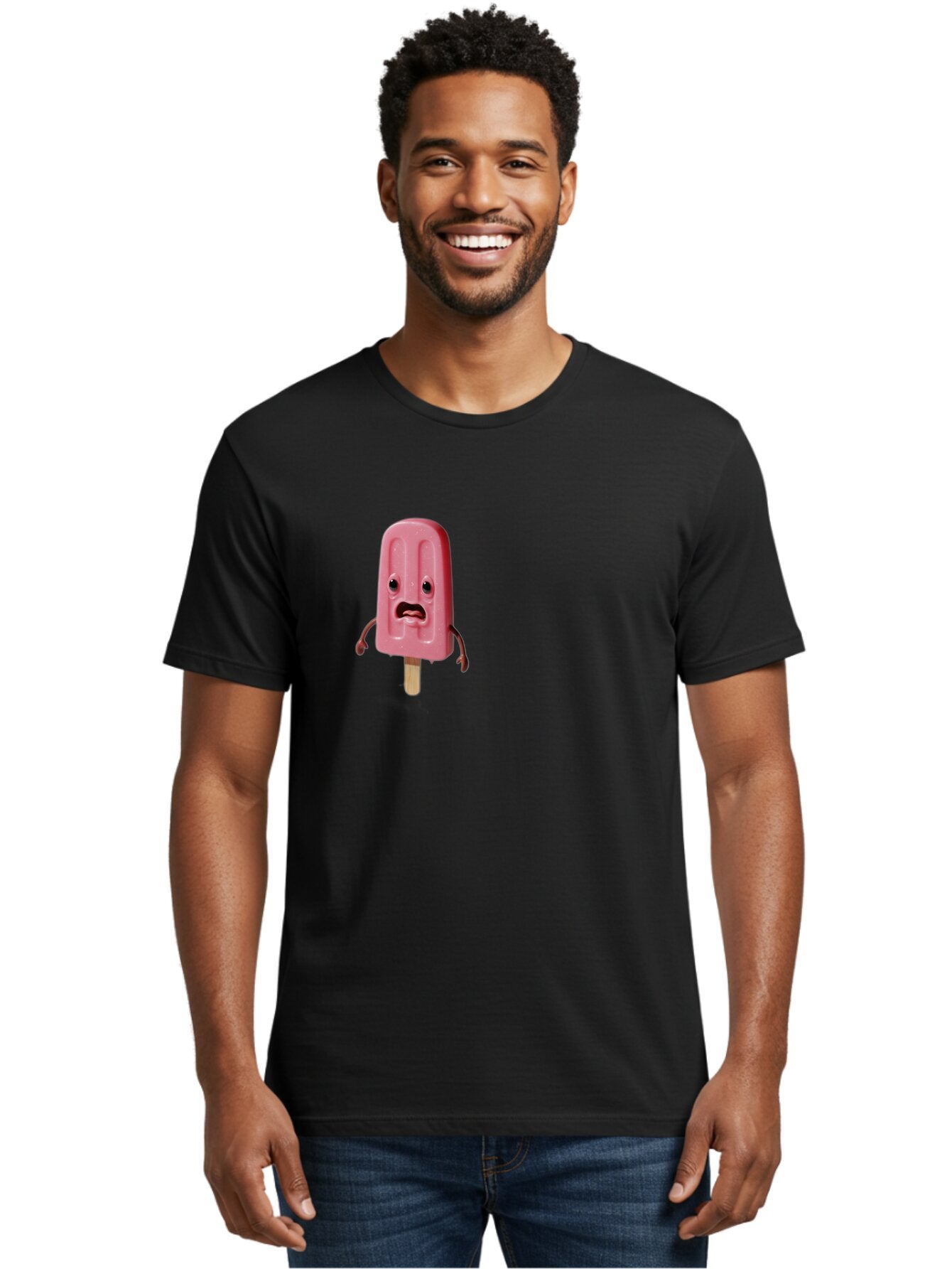 Sad-Pink-Popsicle Men'S Graphic Tee, 100% Cotton, Comfortable Casual Summer Wear, Machine Washable, Vintage Camera, Old Camera, Antique Camera, Black Camera, Classic Photography, Photography Equipment, Nostalgic Device, Film Camera, Camera Art Bao836 18