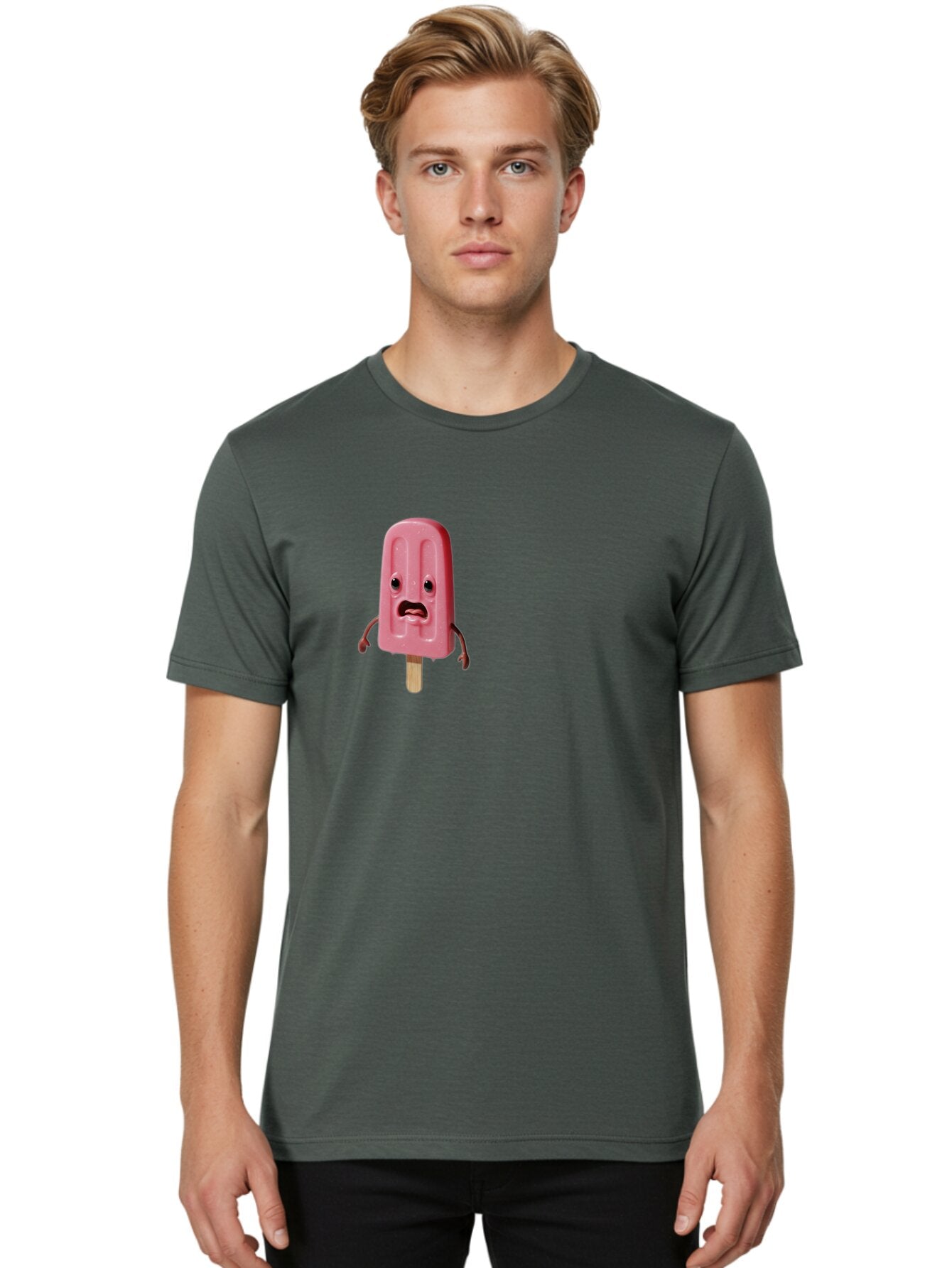 Sad-Pink-Popsicle Men'S Graphic Tee, 100% Cotton, Comfortable Casual Summer Wear, Machine Washable, Vintage Camera, Old Camera, Antique Camera, Black Camera, Classic Photography, Photography Equipment, Nostalgic Device, Film Camera, Camera Art Bao836 22