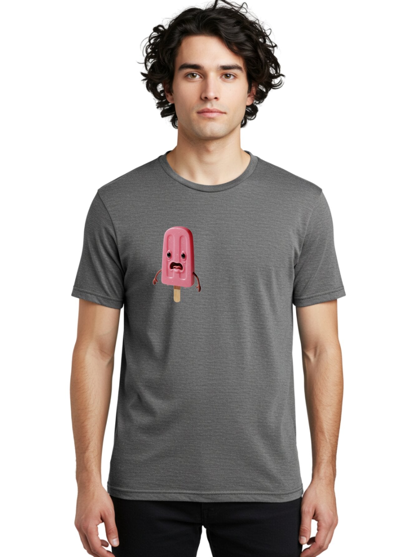 Sad-Pink-Popsicle Men'S Graphic Tee, 100% Cotton, Comfortable Casual Summer Wear, Machine Washable, Vintage Camera, Old Camera, Antique Camera, Black Camera, Classic Photography, Photography Equipment, Nostalgic Device, Film Camera, Camera Art Bao836 24