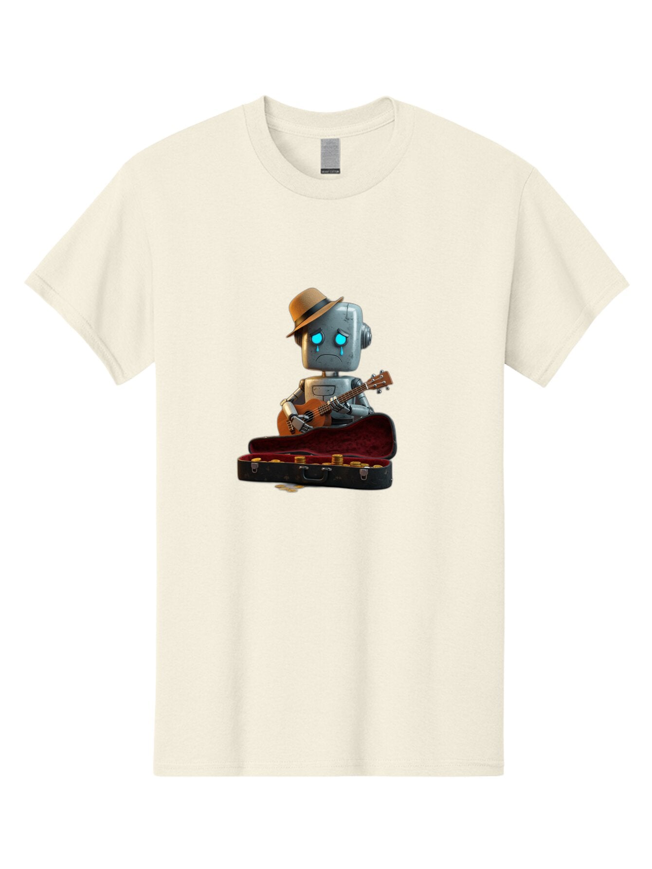 Sad-Robot-Musician Men'S Graphic Tee, 100% Cotton, Comfortable Casual Summer Wear, Machine Washable, Vintage Camera, Old Camera, Antique Camera, Black Camera, Classic Photography, Photography Equipment, Nostalgic Device, Film Camera, Bao837 10