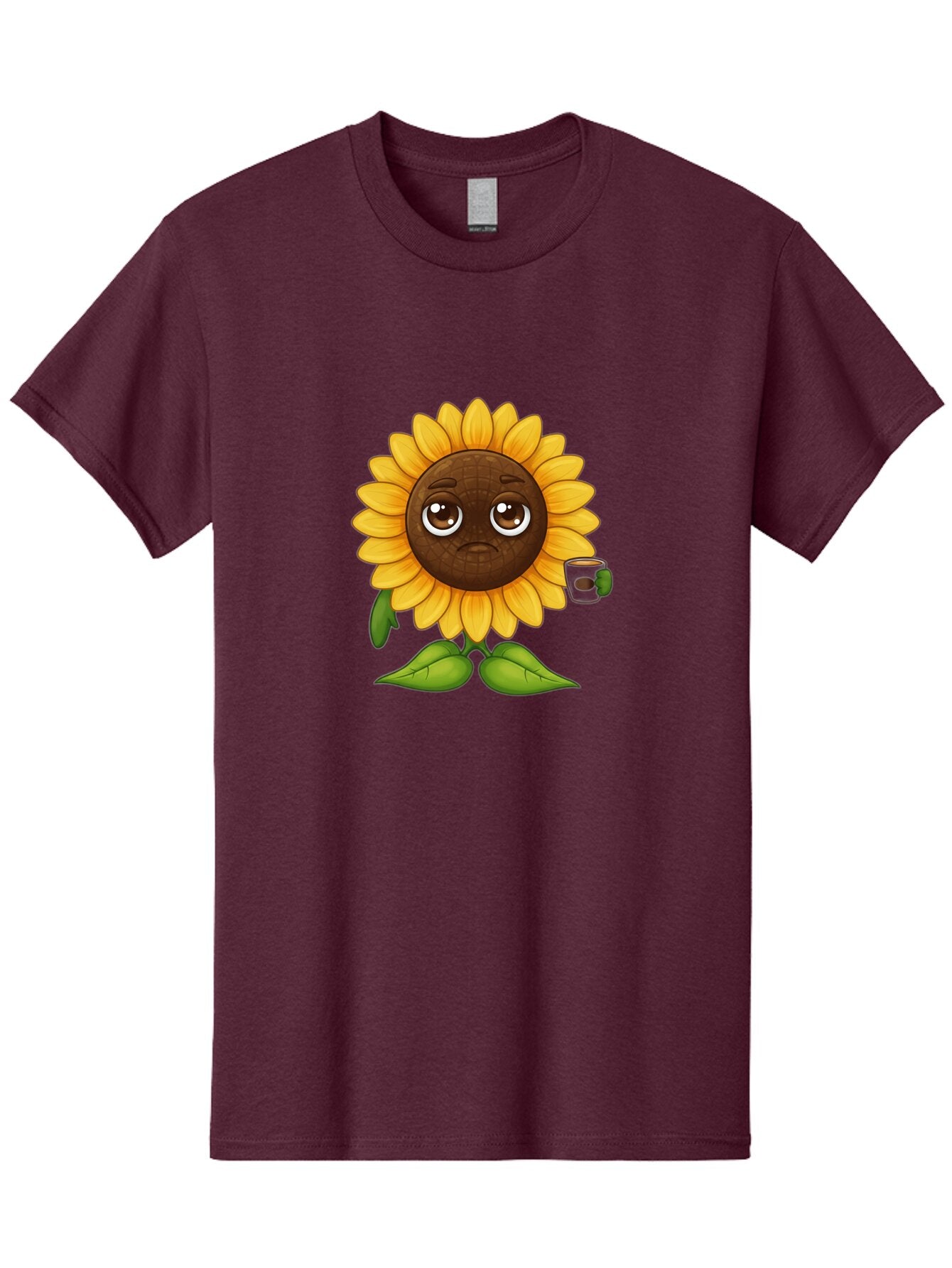 Sad-Sunflower-1 Men'S Graphic Tee, 100% Cotton, Comfortable Casual Summer Wear, Machine Washable, Vintage Camera, Old Camera, Antique Camera, Black Camera, Classic Photography, Photography Equipment, Nostalgic Device, Film Camera, Camera Art Bao843 8