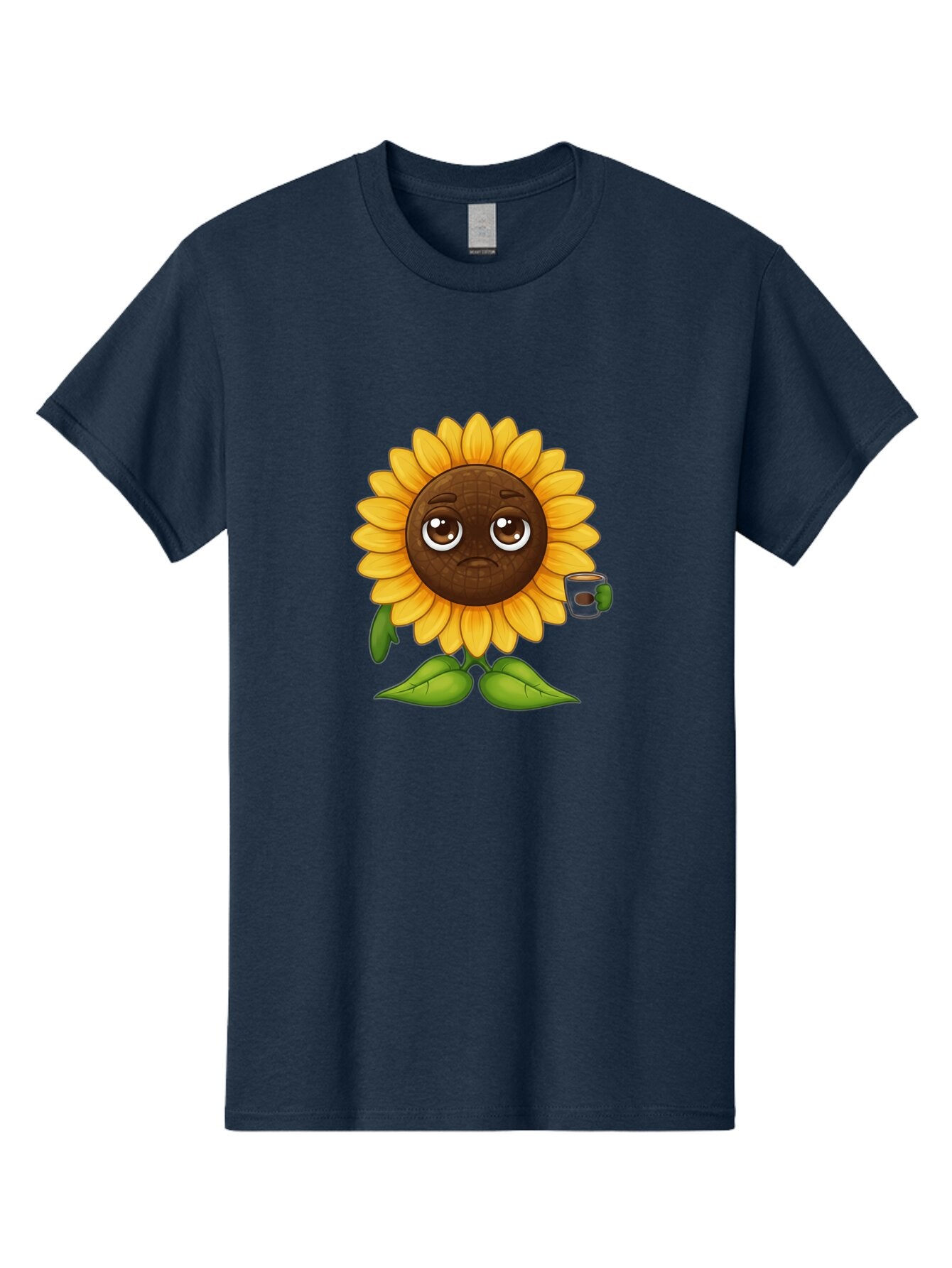 Sad-Sunflower-1 Men'S Graphic Tee, 100% Cotton, Comfortable Casual Summer Wear, Machine Washable, Vintage Camera, Old Camera, Antique Camera, Black Camera, Classic Photography, Photography Equipment, Nostalgic Device, Film Camera, Camera Art Bao843 12