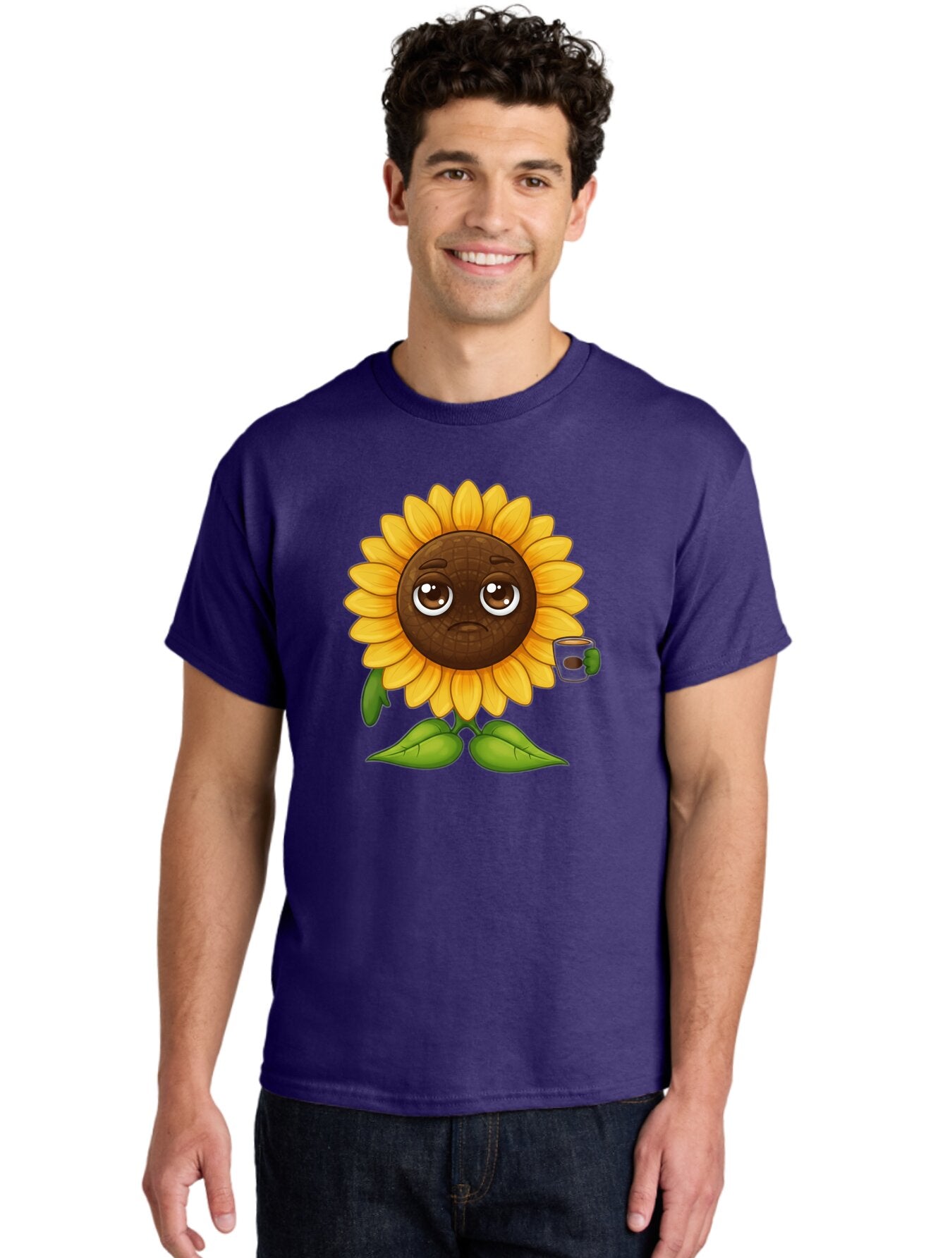 Sad-Sunflower-1 Men'S Graphic Tee, 100% Cotton, Comfortable Casual Summer Wear, Machine Washable, Vintage Camera, Old Camera, Antique Camera, Black Camera, Classic Photography, Photography Equipment, Nostalgic Device, Film Camera, Camera Art Bao843 29