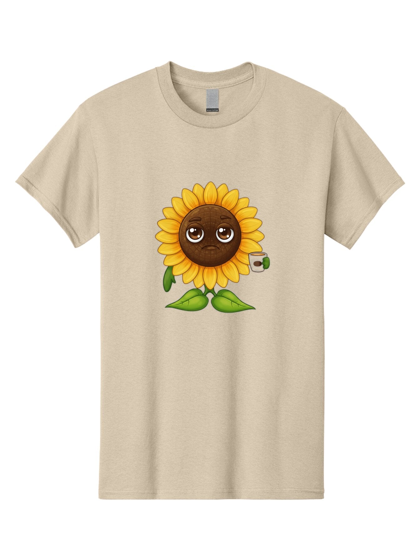 Sad-Sunflower-1 Men'S Graphic Tee, 100% Cotton, Comfortable Casual Summer Wear, Machine Washable, Vintage Camera, Old Camera, Antique Camera, Black Camera, Classic Photography, Photography Equipment, Nostalgic Device, Film Camera, Camera Art Bao843 3