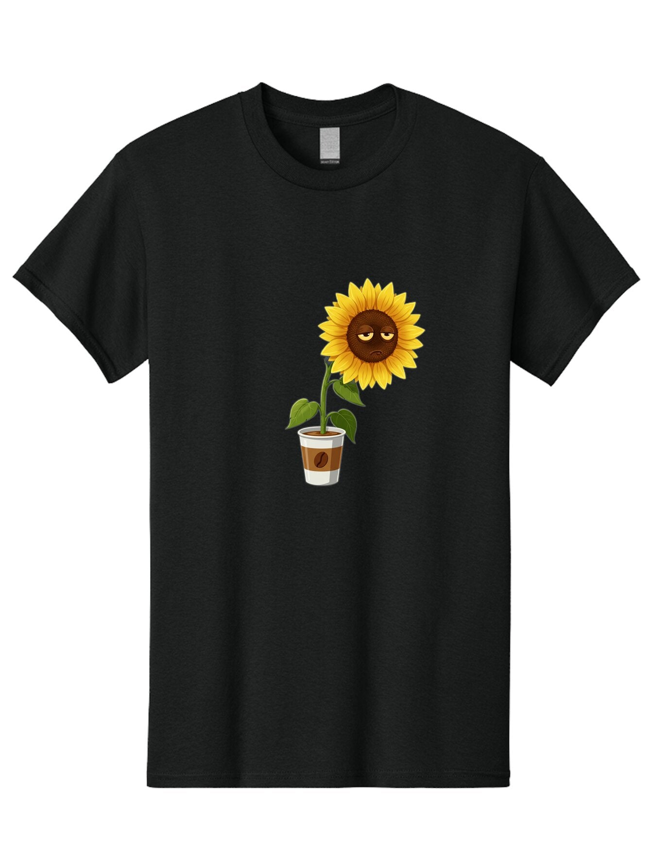 Sad-Sunflower-2 Men'S Graphic Tee, 100% Cotton, Comfortable Casual Summer Wear, Machine Washable, Vintage Camera, Old Camera, Antique Camera, Black Camera, Classic Photography, Photography Equipment, Nostalgic Device, Film Camera, Camera Art Bao844 14
