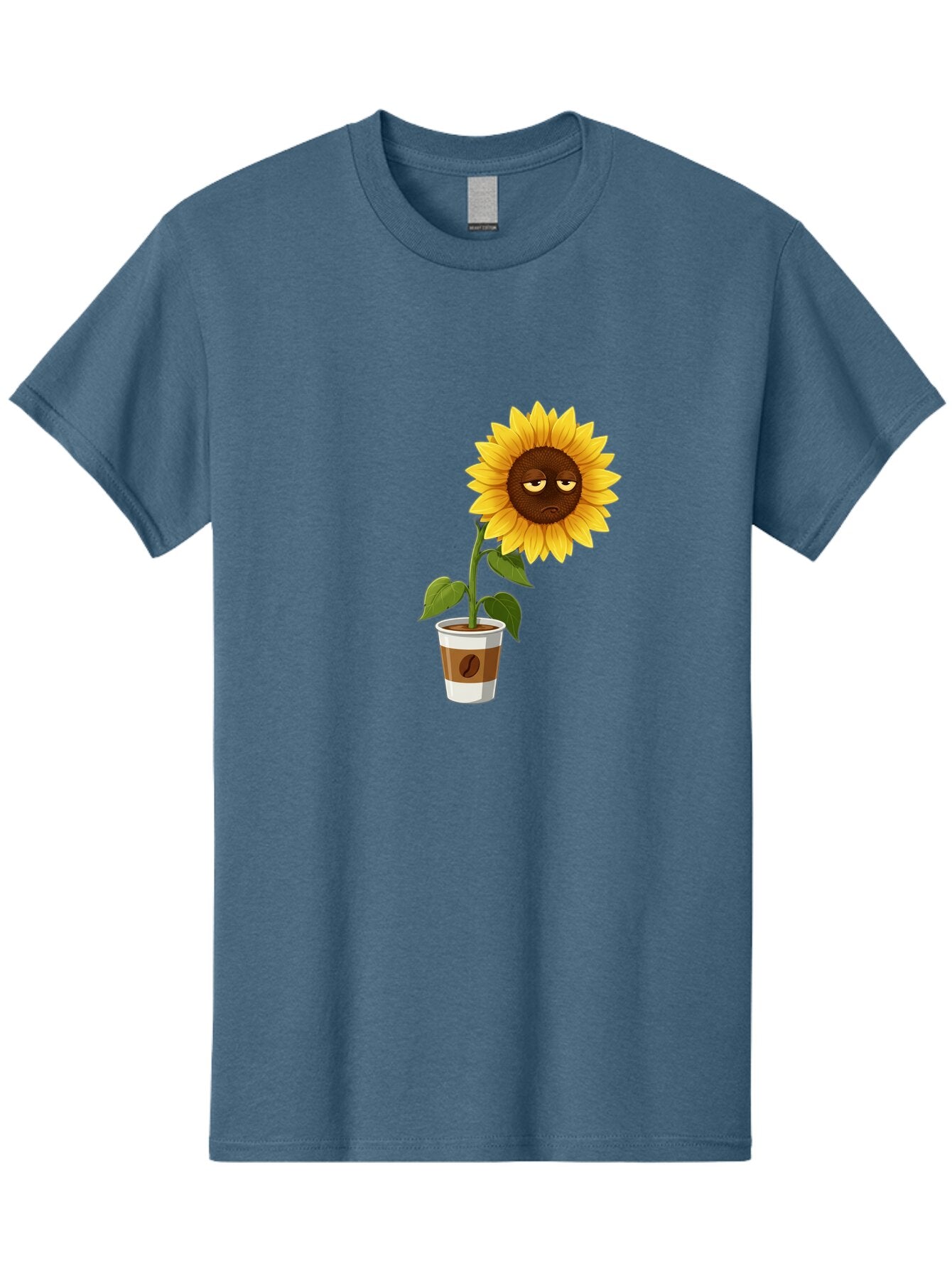 Sad-Sunflower-2 Men'S Graphic Tee, 100% Cotton, Comfortable Casual Summer Wear, Machine Washable, Vintage Camera, Old Camera, Antique Camera, Black Camera, Classic Photography, Photography Equipment, Nostalgic Device, Film Camera, Camera Art Bao844 5