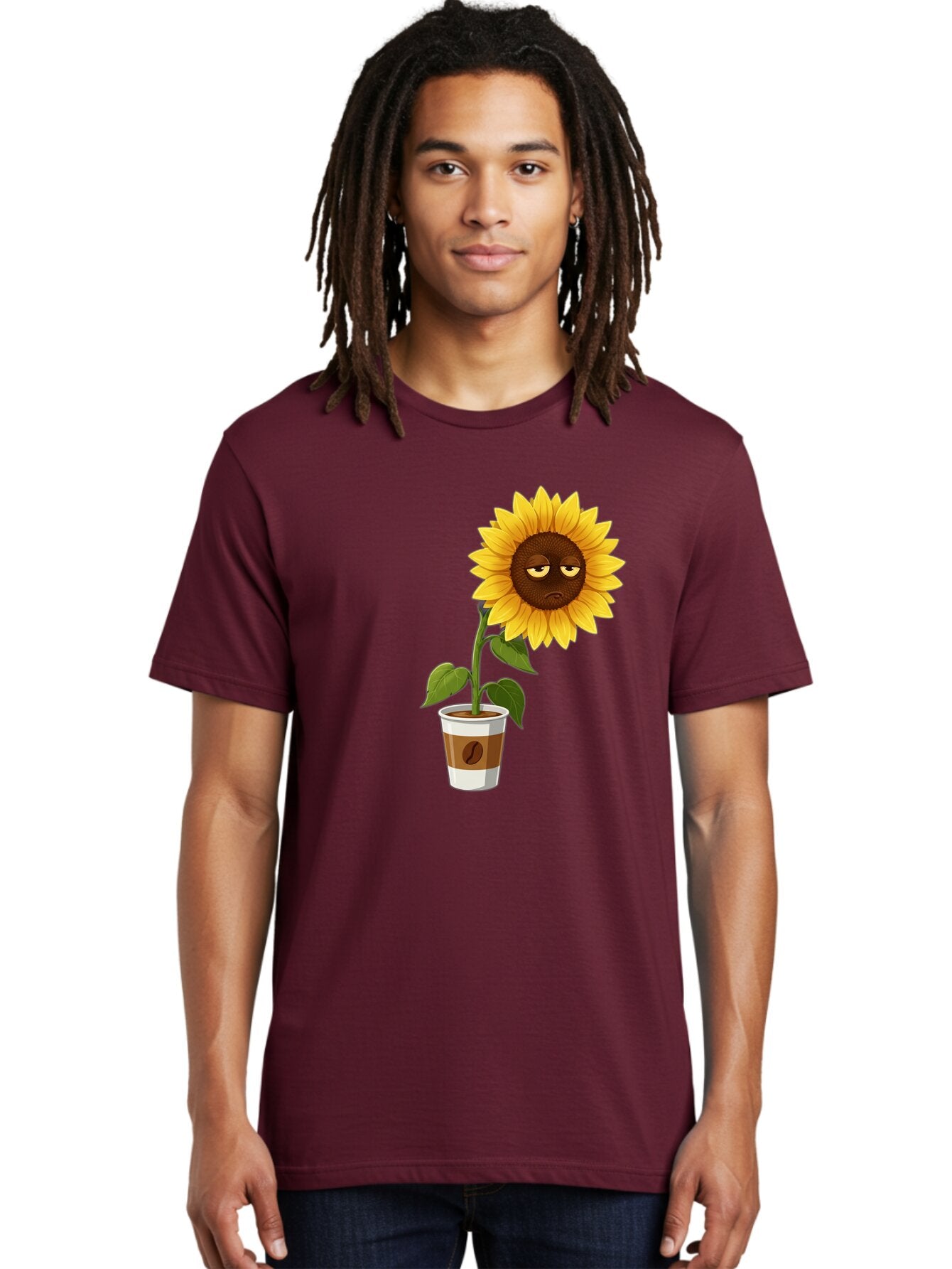 Sad-Sunflower-2 Men'S Graphic Tee, 100% Cotton, Comfortable Casual Summer Wear, Machine Washable, Vintage Camera, Old Camera, Antique Camera, Black Camera, Classic Photography, Photography Equipment, Nostalgic Device, Film Camera, Camera Art Bao844 17
