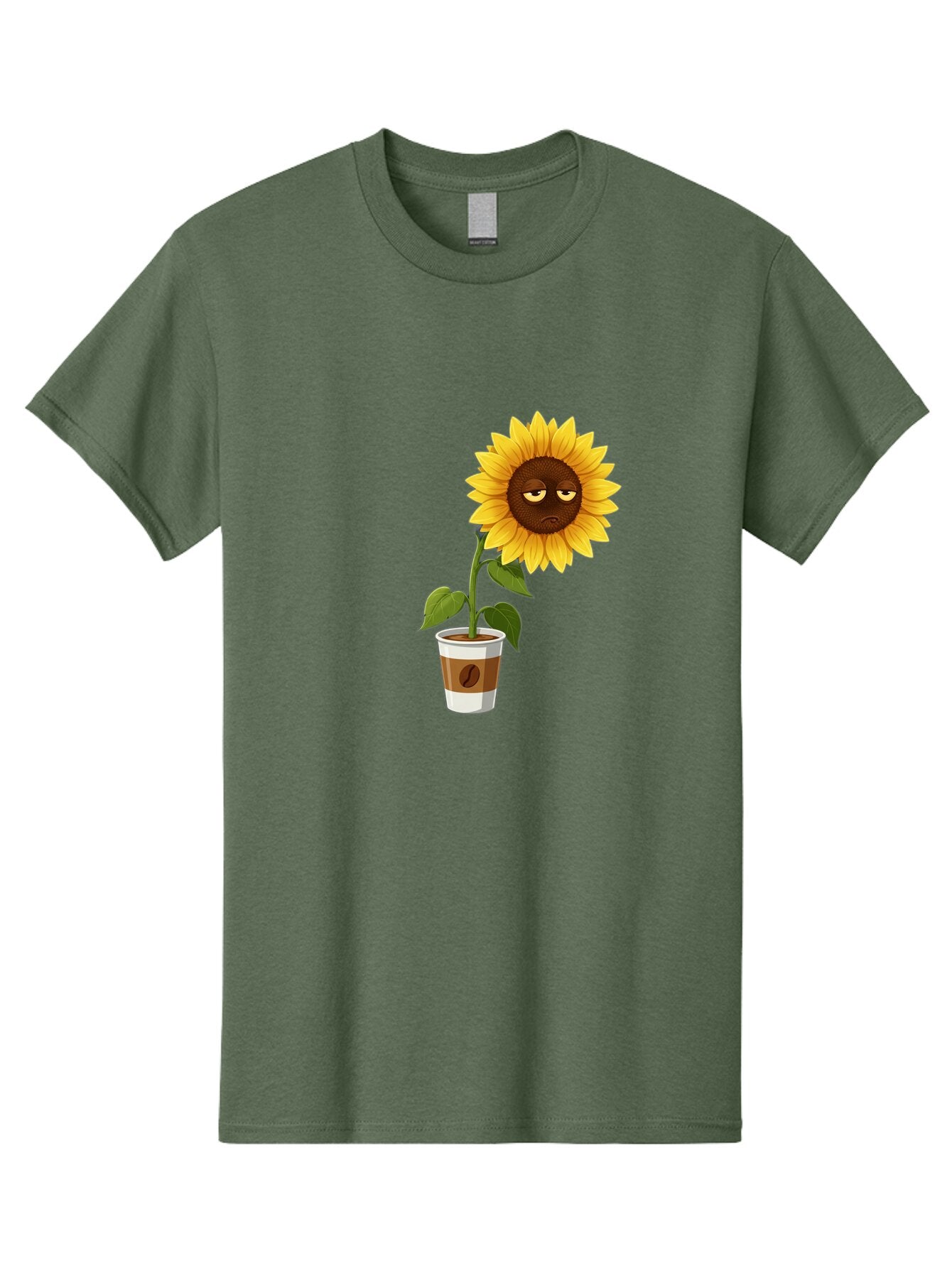 Sad-Sunflower-2 Men'S Graphic Tee, 100% Cotton, Comfortable Casual Summer Wear, Machine Washable, Vintage Camera, Old Camera, Antique Camera, Black Camera, Classic Photography, Photography Equipment, Nostalgic Device, Film Camera, Camera Art Bao844 12