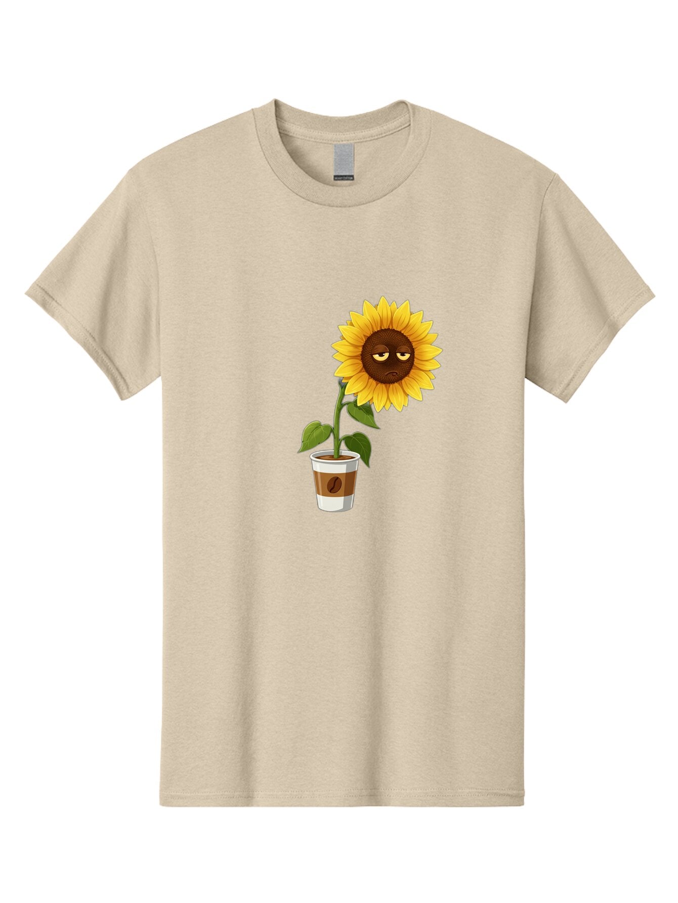 Sad-Sunflower-2 Men'S Graphic Tee, 100% Cotton, Comfortable Casual Summer Wear, Machine Washable, Vintage Camera, Old Camera, Antique Camera, Black Camera, Classic Photography, Photography Equipment, Nostalgic Device, Film Camera, Camera Art Bao844 7