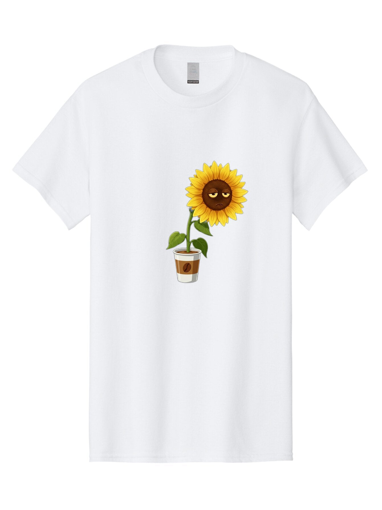 Sad-Sunflower-2 Men'S Graphic Tee, 100% Cotton, Comfortable Casual Summer Wear, Machine Washable, Vintage Camera, Old Camera, Antique Camera, Black Camera, Classic Photography, Photography Equipment, Nostalgic Device, Film Camera, Camera Art Bao844 13