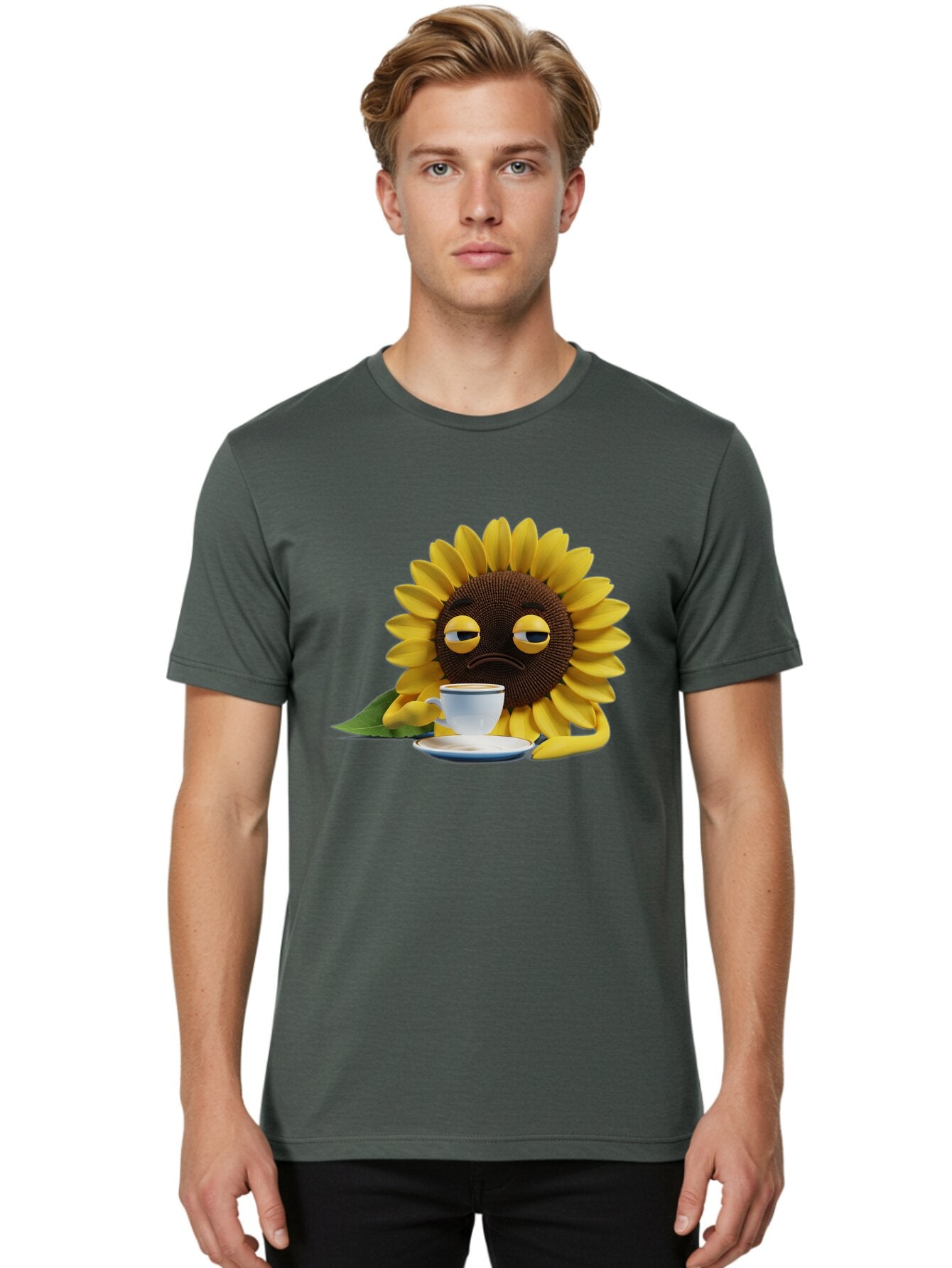 Sad-Sunflower Men'S Graphic Tee, 100% Cotton, Comfortable Casual Summer Wear, Machine Washable, Vintage Camera, Old Camera, Antique Camera, Black Camera, Classic Photography, Photography Equipment, Nostalgic Device, Film Camera, Camera Art Bao845 23