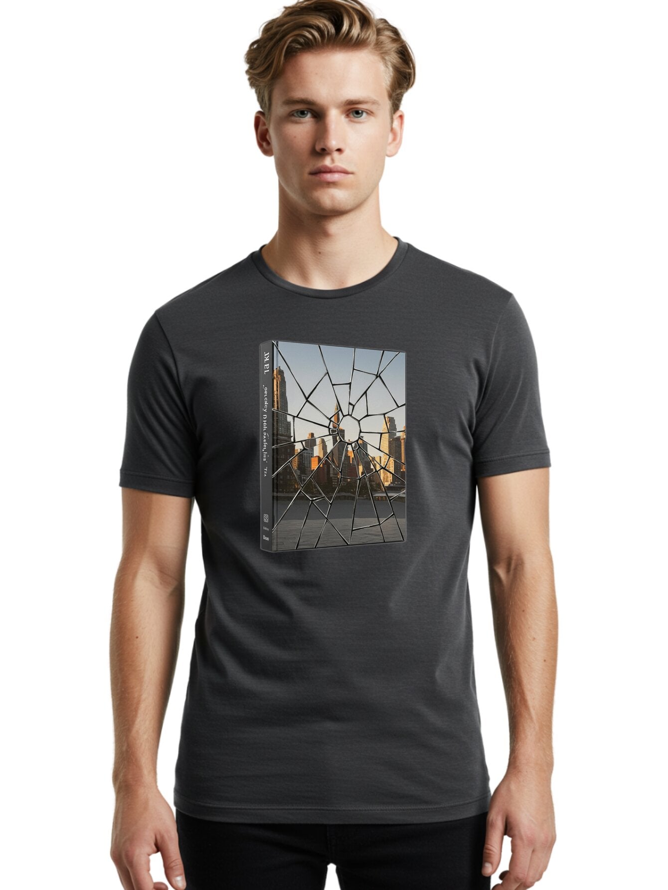 Shattered-Like Men'S Graphic Tee, 100% Cotton, Comfortable Casual Summer Wear, Machine Washable, Vintage Camera, Old Camera, Antique Camera, Black Camera, Classic Photography, Photography Equipment, Nostalgic Device, Film Camera, Camera Art Bao854 24