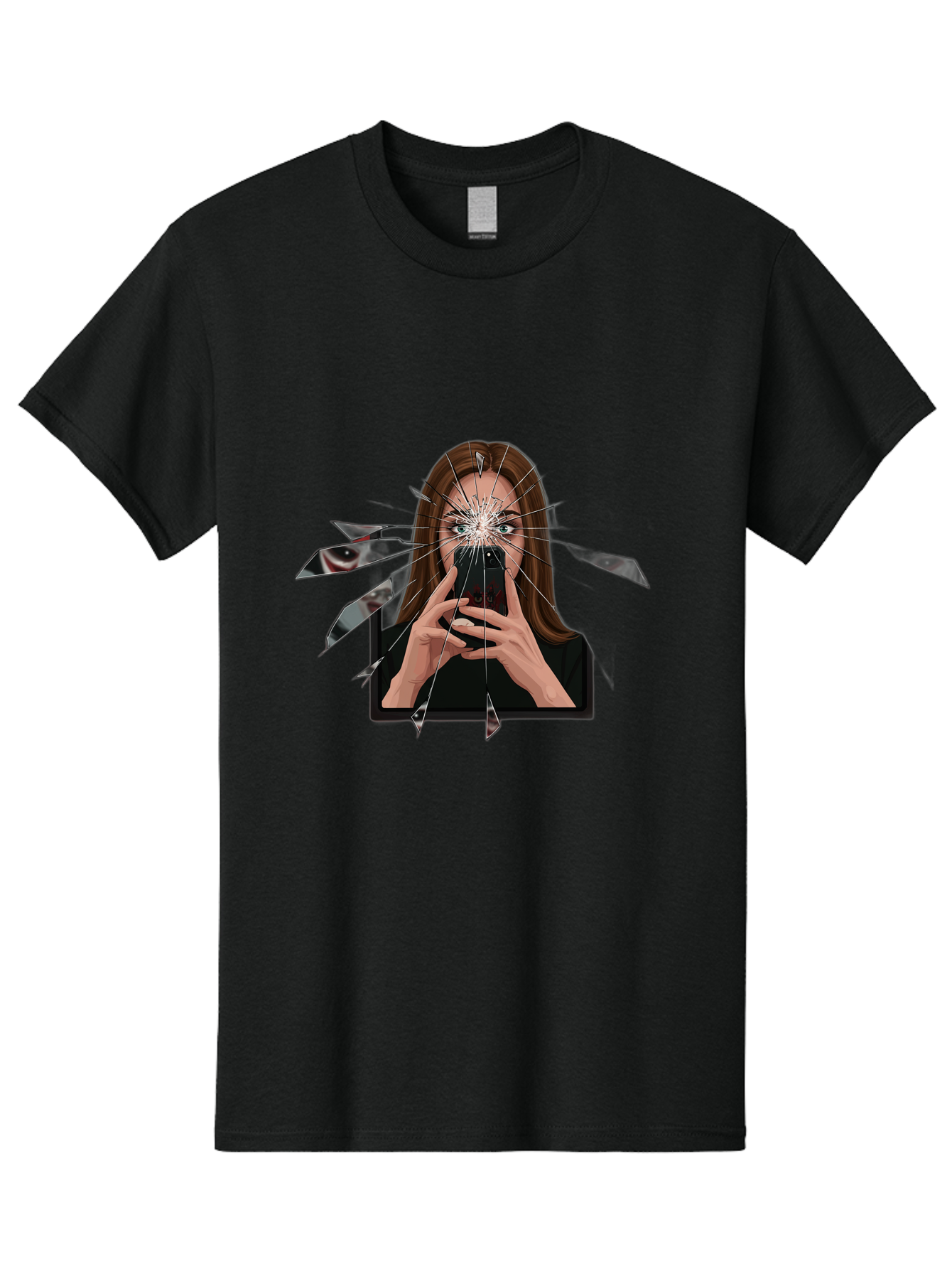 Shattered-Screen Men'S Graphic Tee, 100% Cotton, Comfortable Casual Summer Wear, Machine Washable, Vintage Camera, Old Camera, Antique Camera, Black Camera, Classic Photography, Photography Equipment, Nostalgic Device, Film Camera, Camera Art Bao855 4