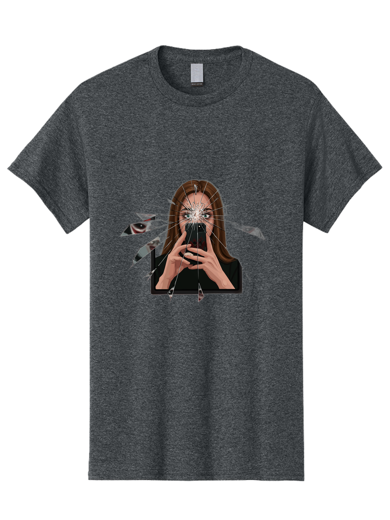 Shattered-Screen Men'S Graphic Tee, 100% Cotton, Comfortable Casual Summer Wear, Machine Washable, Vintage Camera, Old Camera, Antique Camera, Black Camera, Classic Photography, Photography Equipment, Nostalgic Device, Film Camera, Camera Art Bao855 11
