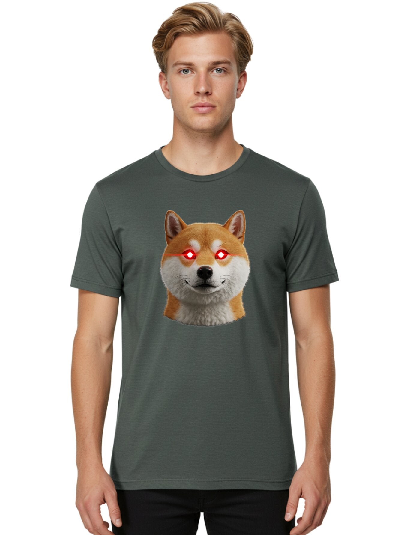 Shiba-Doge Men'S Graphic Tee, 100% Cotton, Comfortable Casual Summer Wear, Machine Washable, Vintage Camera, Old Camera, Antique Camera, Black Camera, Classic Photography, Photography Equipment, Nostalgic Device, Film Camera, Camera Art Bao859 18