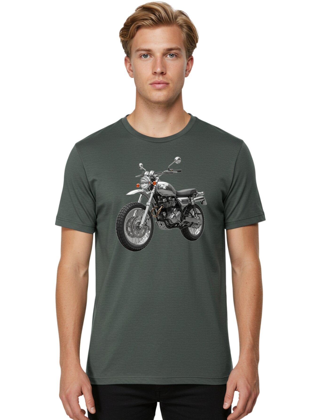 Silver-Motorcycle Men'S Graphic Tee, 100% Cotton, Comfortable Casual Summer Wear, Machine Washable, Vintage Camera, Old Camera, Antique Camera, Black Camera, Classic Photography, Photography Equipment, Nostalgic Device, Film Camera, Camera Art Bao872 19