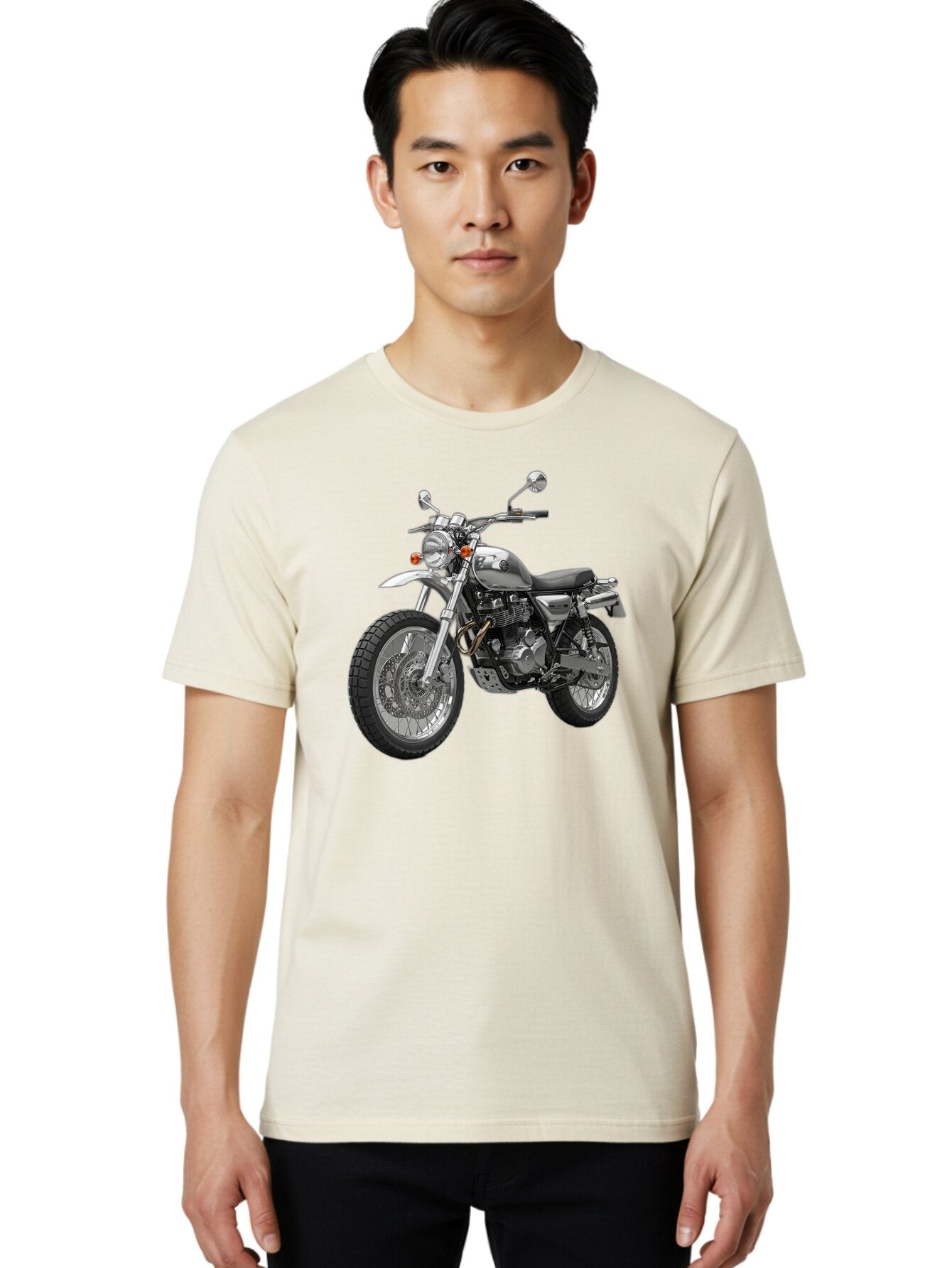 Silver-Motorcycle Men'S Graphic Tee, 100% Cotton, Comfortable Casual Summer Wear, Machine Washable, Vintage Camera, Old Camera, Antique Camera, Black Camera, Classic Photography, Photography Equipment, Nostalgic Device, Film Camera, Camera Art Bao872 25