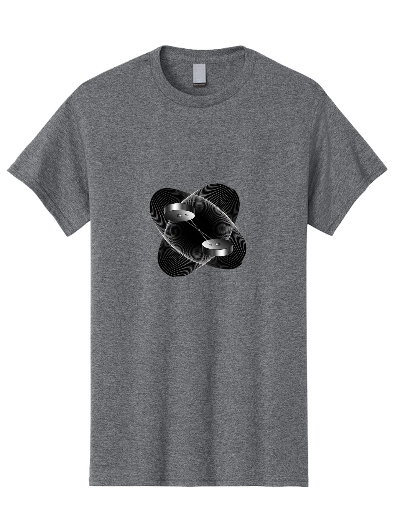 Silver-Soundwave-Speakers Men'S Graphic Tee, 100% Cotton, Comfortable Casual Summer Wear, Machine Washable, Vintage Camera, Old Camera, Antique Camera, Black Camera, Classic Photography, Photography Equipment, Nostalgic Device, Film Camera, Bao873 11