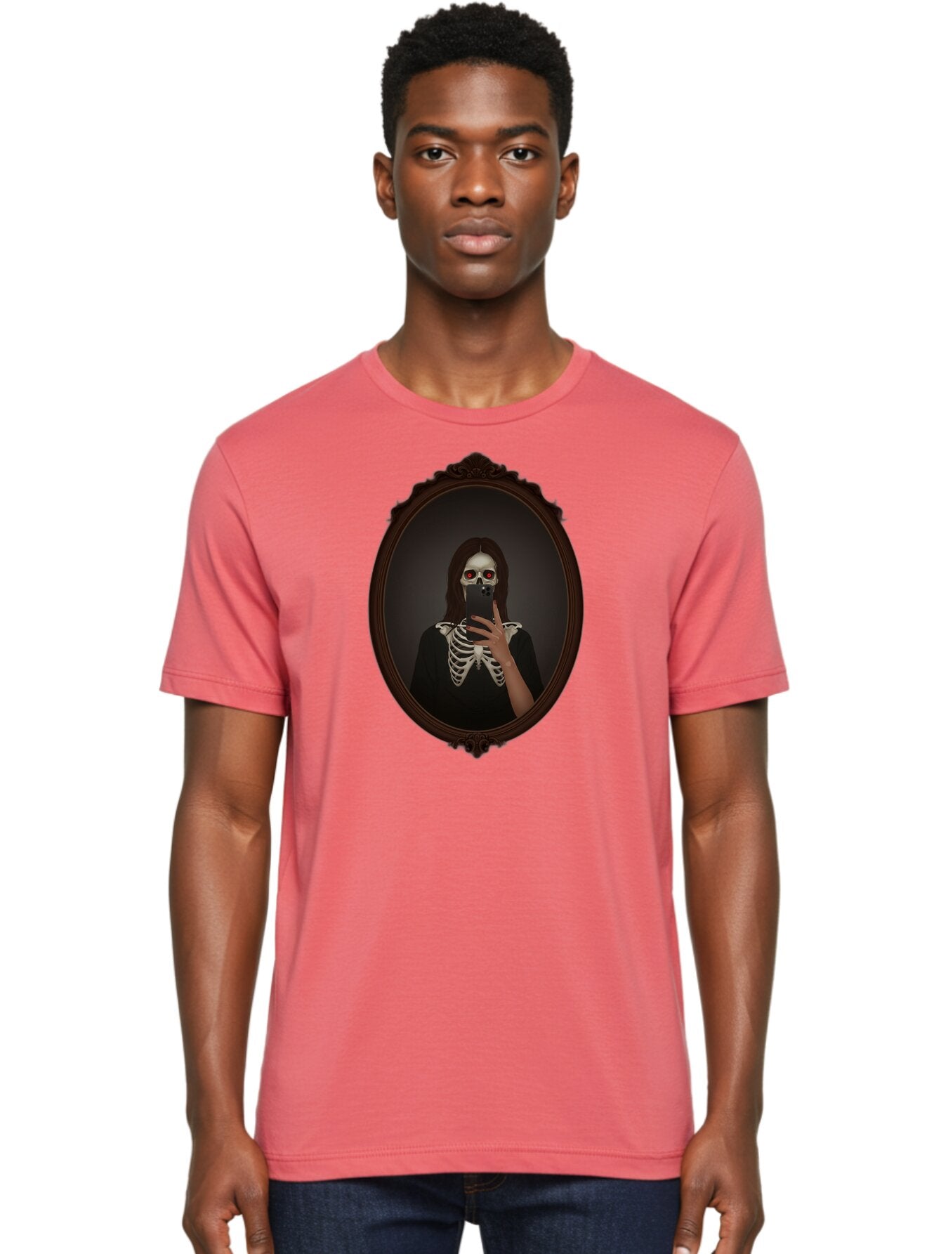 Skeleton-Girl Men'S Graphic Tee, 100% Cotton, Comfortable Casual Summer Wear, Machine Washable, Vintage Camera, Old Camera, Antique Camera, Black Camera, Classic Photography, Photography Equipment, Nostalgic Device, Film Camera, Camera Art Bao874 28