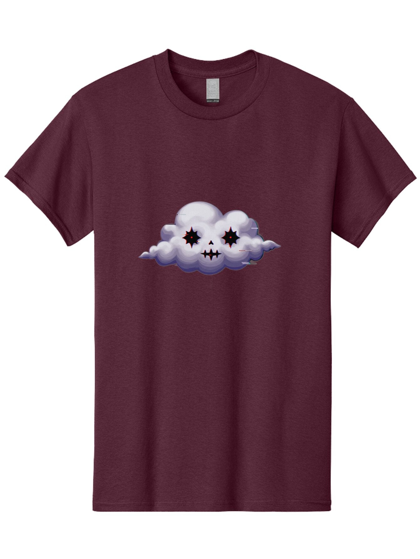 Skull-Cloud Men'S Graphic Tee, 100% Cotton, Comfortable Casual Summer Wear, Machine Washable, Vintage Camera, Old Camera, Antique Camera, Black Camera, Classic Photography, Photography Equipment, Nostalgic Device, Film Camera, Camera Art Bao880