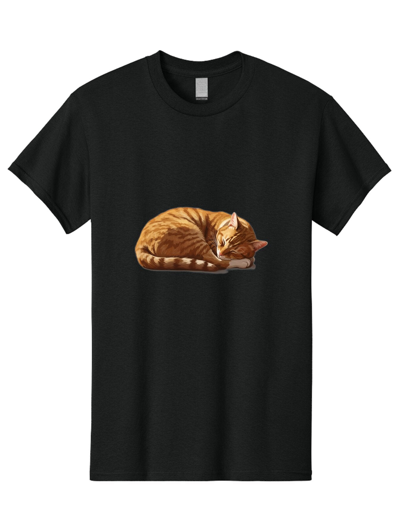 Sleeping-Orange-Tabby-Cat Men'S Graphic Tee, 100% Cotton, Comfortable Casual Summer Wear, Machine Washable, Vintage Camera, Old Camera, Antique Camera, Black Camera, Classic Photography, Photography Equipment, Nostalgic Device, Film Camera, Bao884 4