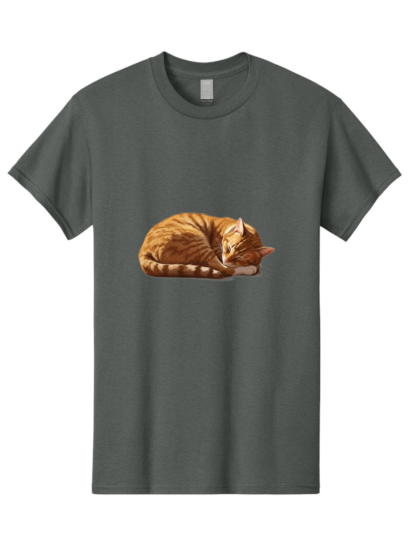 Sleeping-Orange-Tabby-Cat Men'S Graphic Tee, 100% Cotton, Comfortable Casual Summer Wear, Machine Washable, Vintage Camera, Old Camera, Antique Camera, Black Camera, Classic Photography, Photography Equipment, Nostalgic Device, Film Camera, Bao884 5