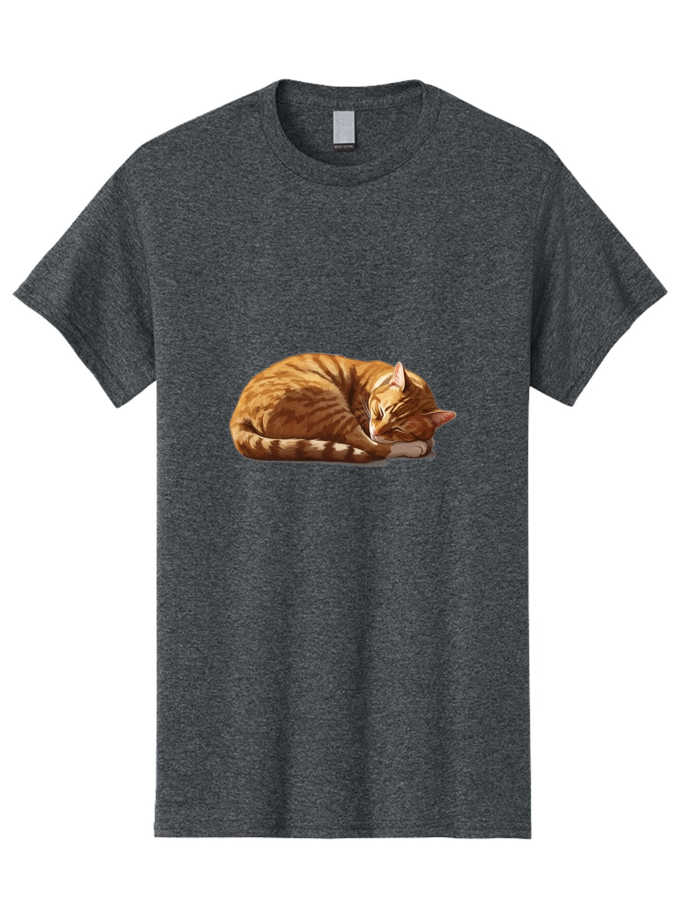 Sleeping-Orange-Tabby-Cat Men'S Graphic Tee, 100% Cotton, Comfortable Casual Summer Wear, Machine Washable, Vintage Camera, Old Camera, Antique Camera, Black Camera, Classic Photography, Photography Equipment, Nostalgic Device, Film Camera, Bao884