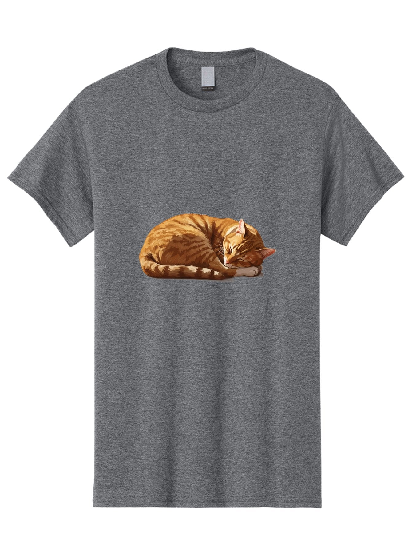 Sleeping-Orange-Tabby-Cat Men'S Graphic Tee, 100% Cotton, Comfortable Casual Summer Wear, Machine Washable, Vintage Camera, Old Camera, Antique Camera, Black Camera, Classic Photography, Photography Equipment, Nostalgic Device, Film Camera, Bao884 6
