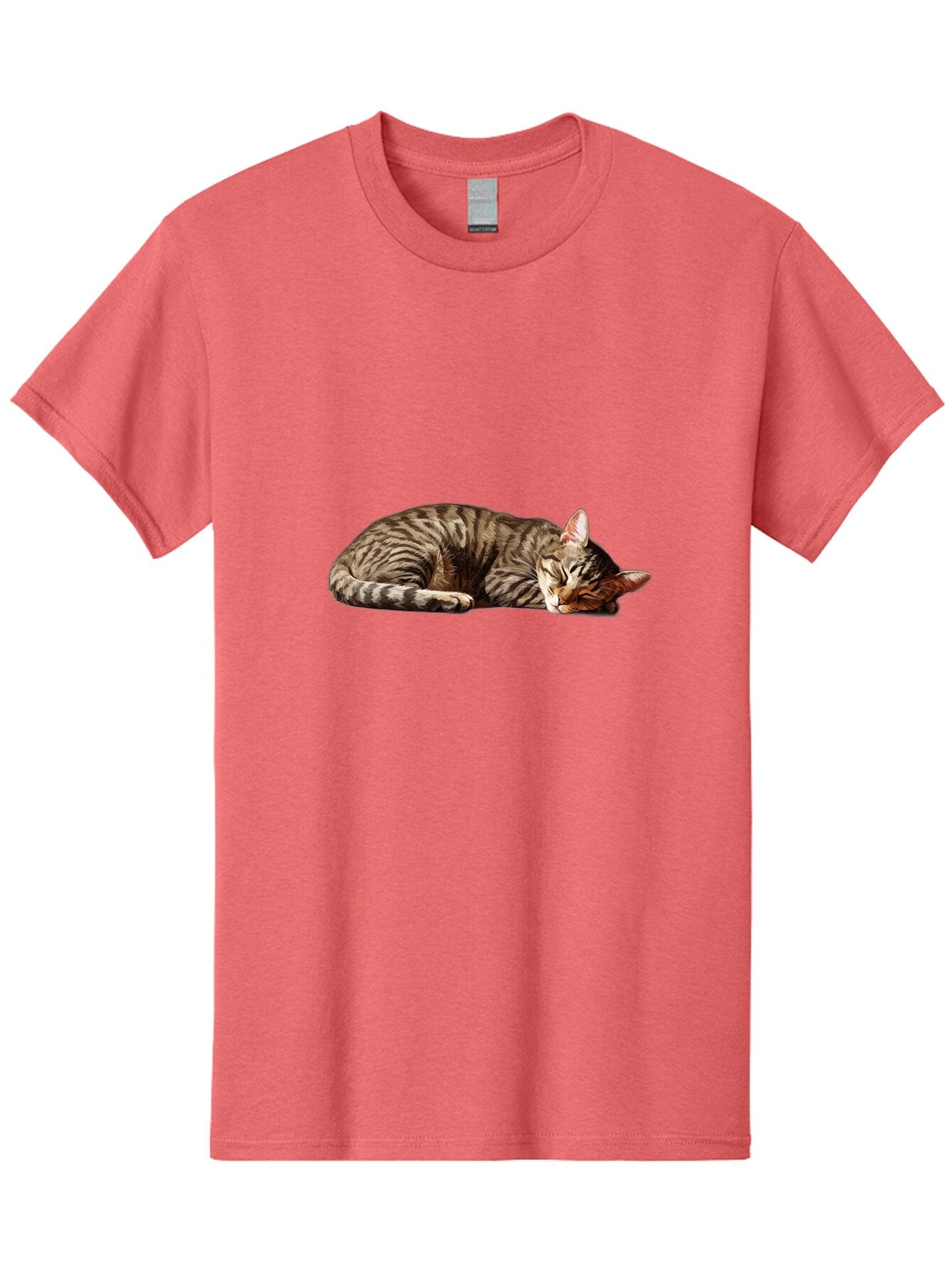 Sleeping-Tabby-Cat-1 Men'S Graphic Tee, 100% Cotton, Comfortable Casual Summer Wear, Machine Washable, Vintage Camera, Old Camera, Antique Camera, Black Camera, Classic Photography, Photography Equipment, Nostalgic Device, Film Camera, Bao885 13