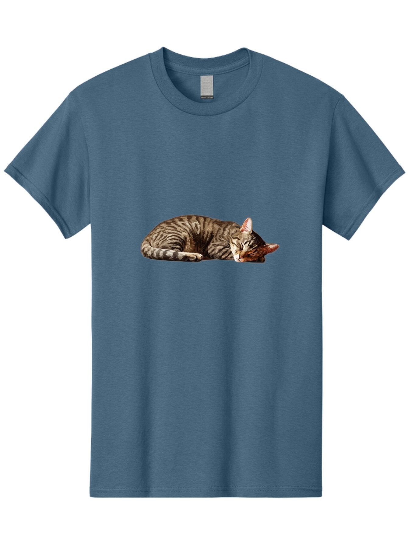 Sleeping-Tabby-Cat-1 Men'S Graphic Tee, 100% Cotton, Comfortable Casual Summer Wear, Machine Washable, Vintage Camera, Old Camera, Antique Camera, Black Camera, Classic Photography, Photography Equipment, Nostalgic Device, Film Camera, Bao885 9
