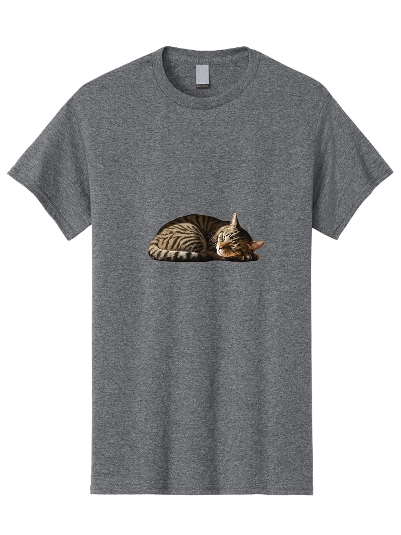 Sleeping-Tabby-Cat-2 Men'S Graphic Tee, 100% Cotton, Comfortable Casual Summer Wear, Machine Washable, Vintage Camera, Old Camera, Antique Camera, Black Camera, Classic Photography, Photography Equipment, Nostalgic Device, Film Camera, Bao886 5